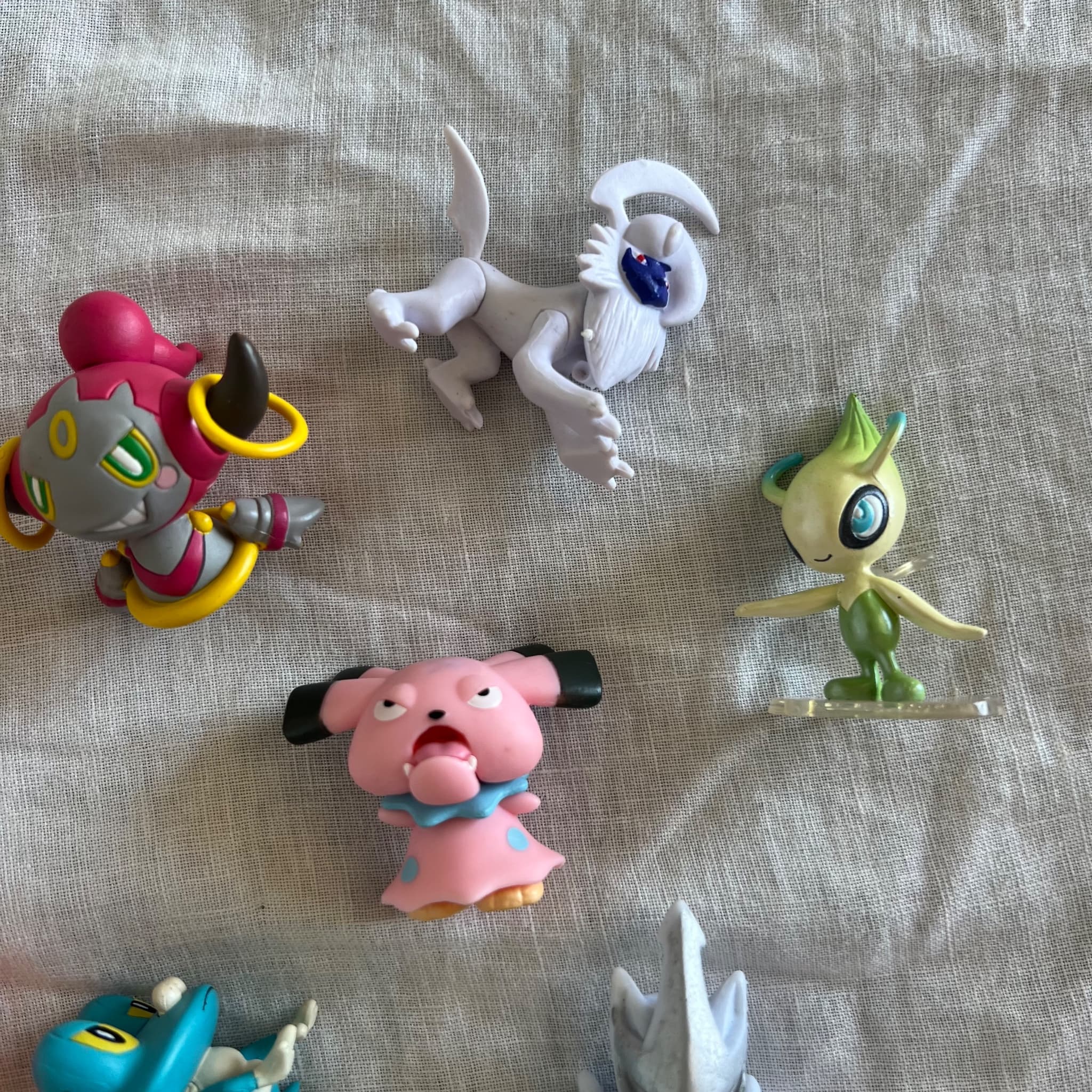 Vintage Pokemon Figures Mega Charizard Hoopa Absol Octillery Snubbull Celebi — photo 2 of 9