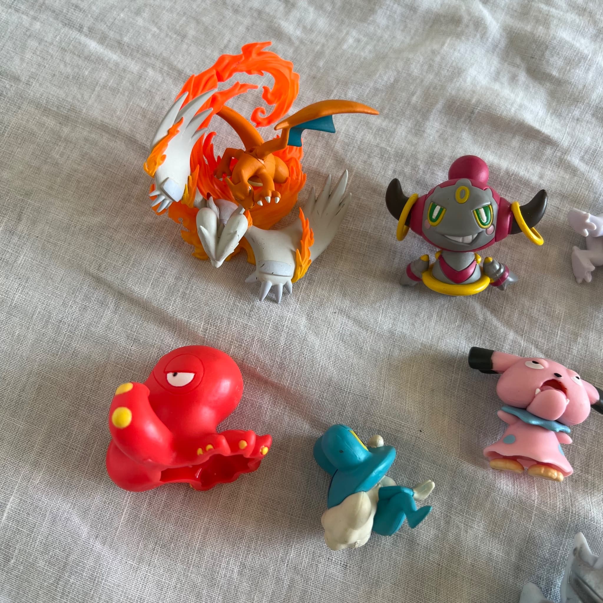 Vintage Pokemon Figures Mega Charizard Hoopa Absol Octillery Snubbull Celebi — photo 3 of 9