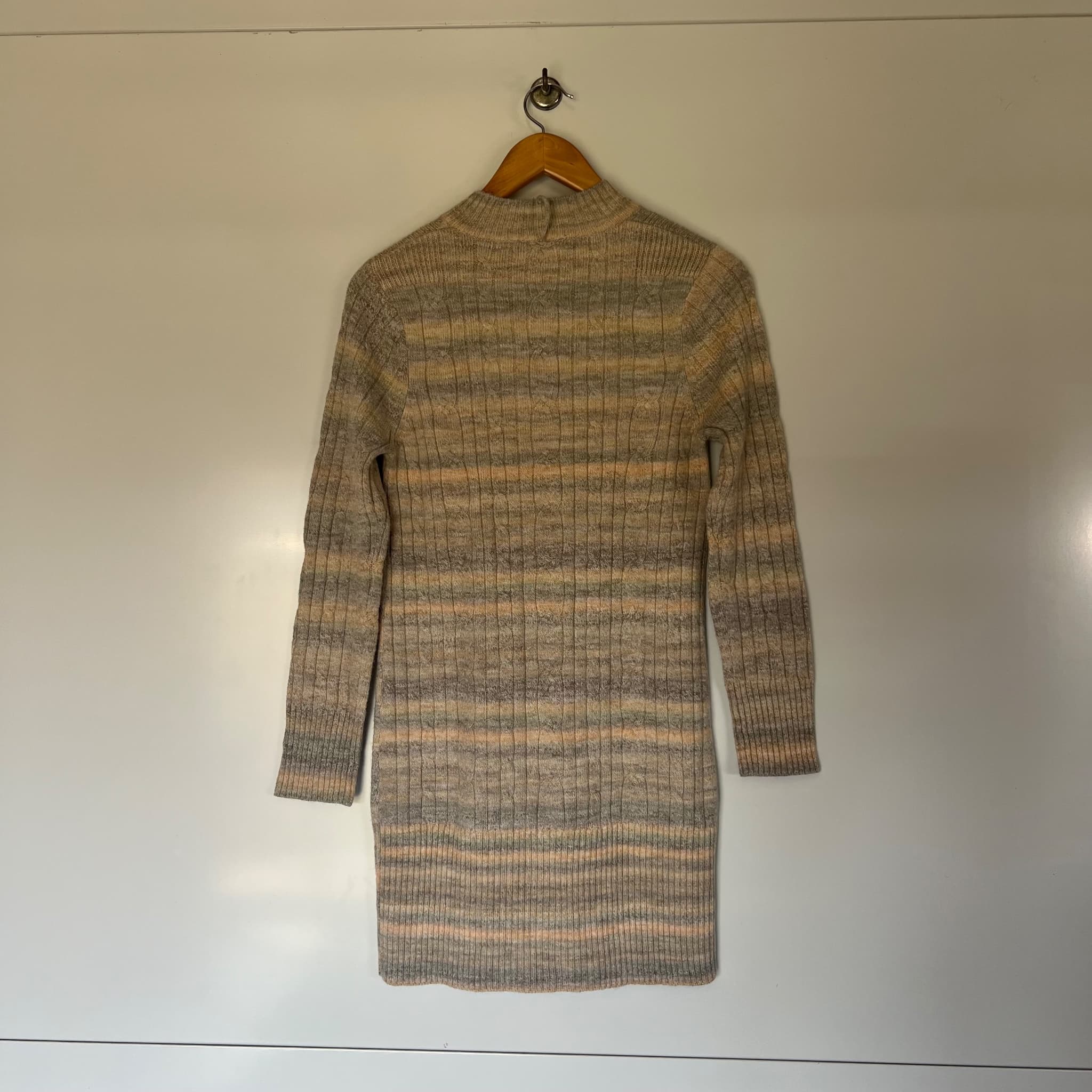 Zaket & Plover Multi-Colored Ribbed Knit Button-Down Cardigan — photo 5 of 9