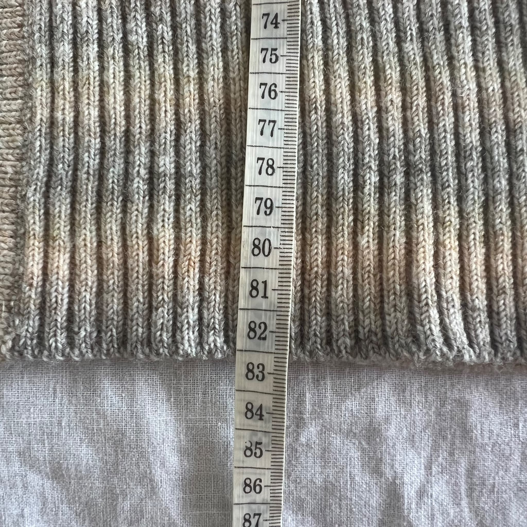 Zaket & Plover Multi-Colored Ribbed Knit Button-Down Cardigan — photo 7 of 9