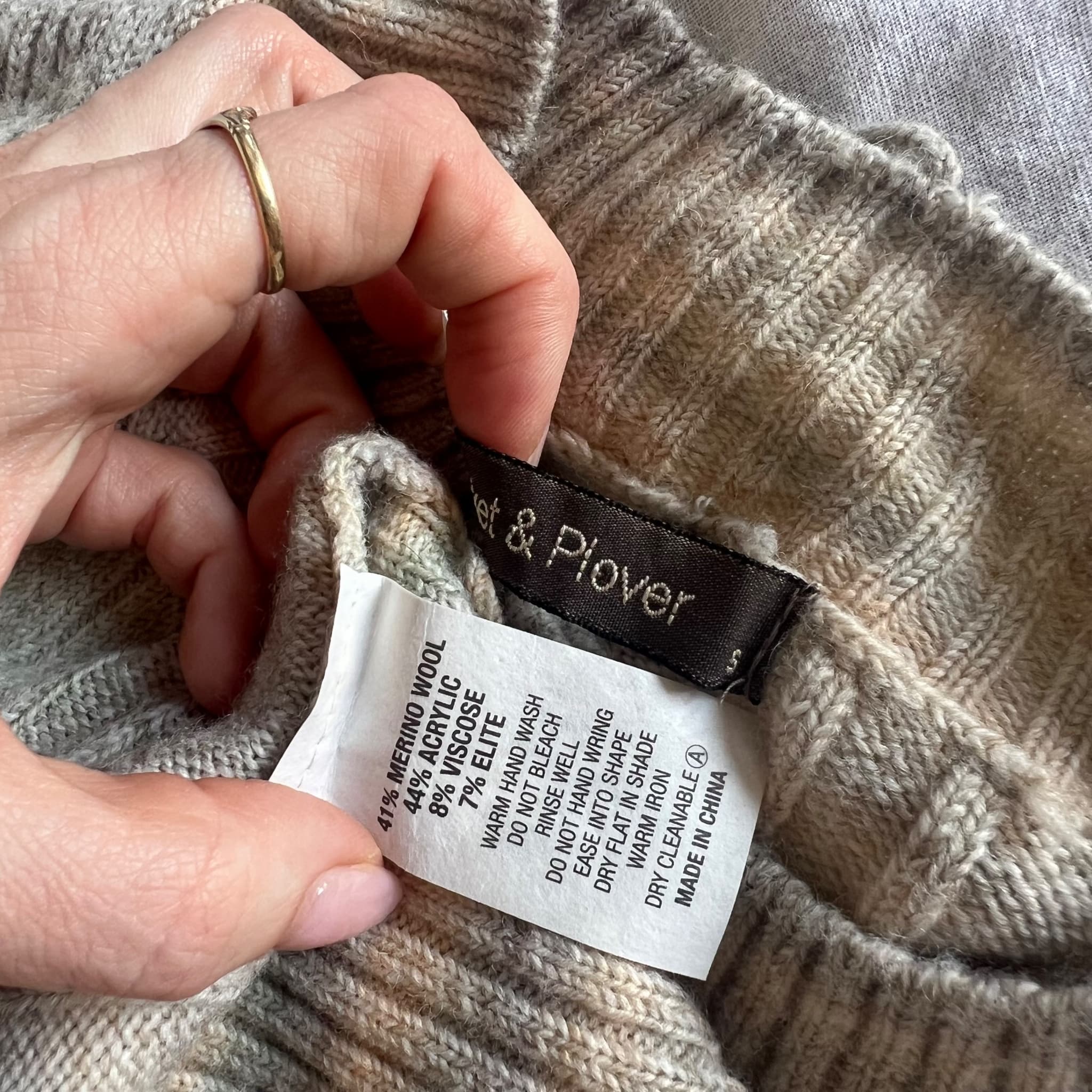 Zaket & Plover Multi-Colored Ribbed Knit Button-Down Cardigan — photo 8 of 9