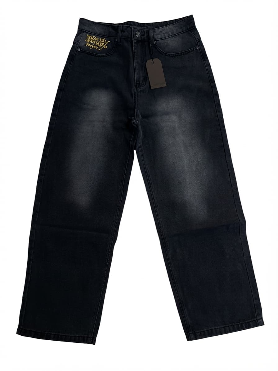 Ed Hardy X Urban Outfitters Washed Black Dragon Jeans W32 — photo 2 of 7