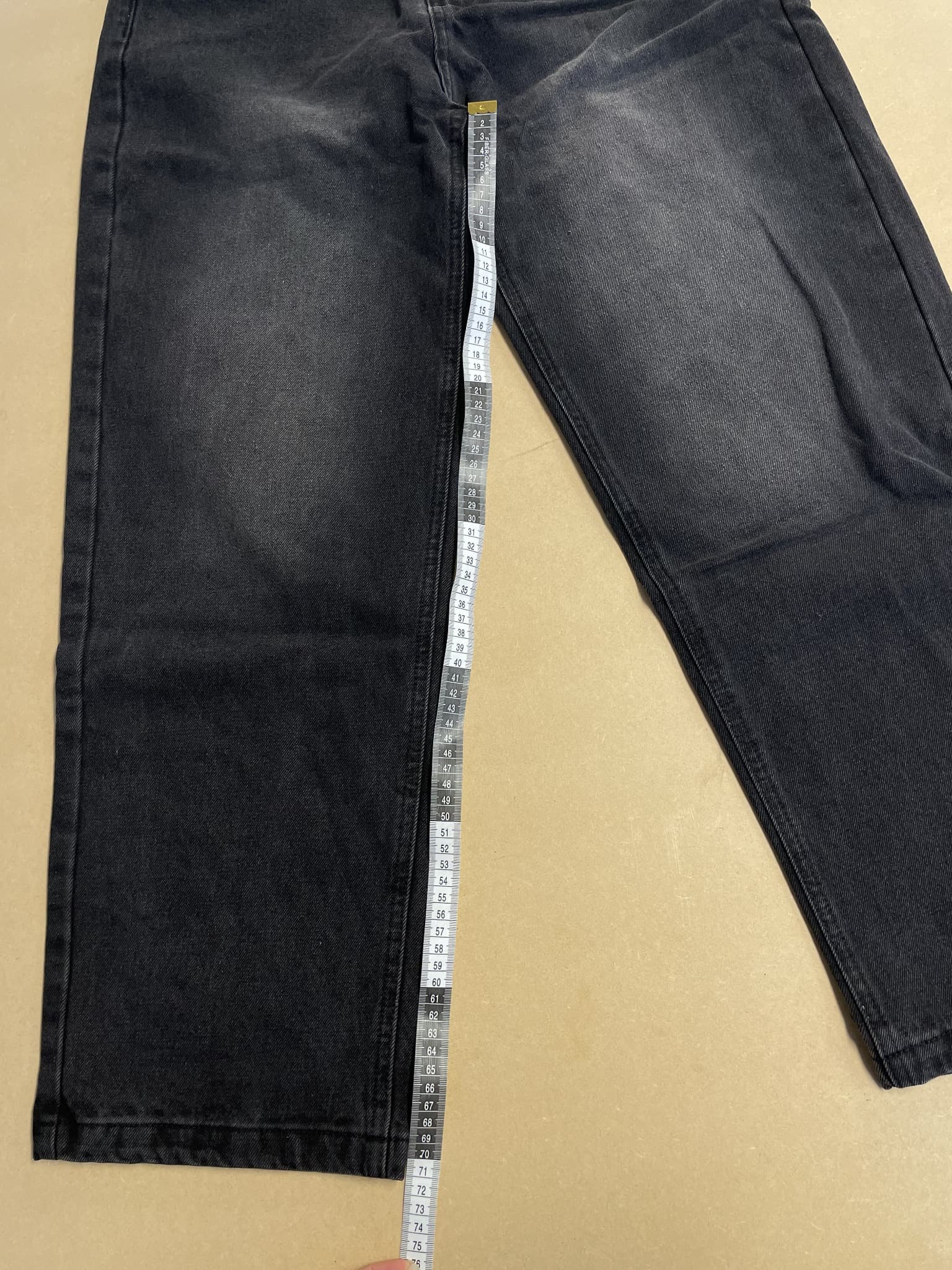 Ed Hardy X Urban Outfitters Washed Black Wide Leg Jeans - 28W 30L — photo 7 of 7