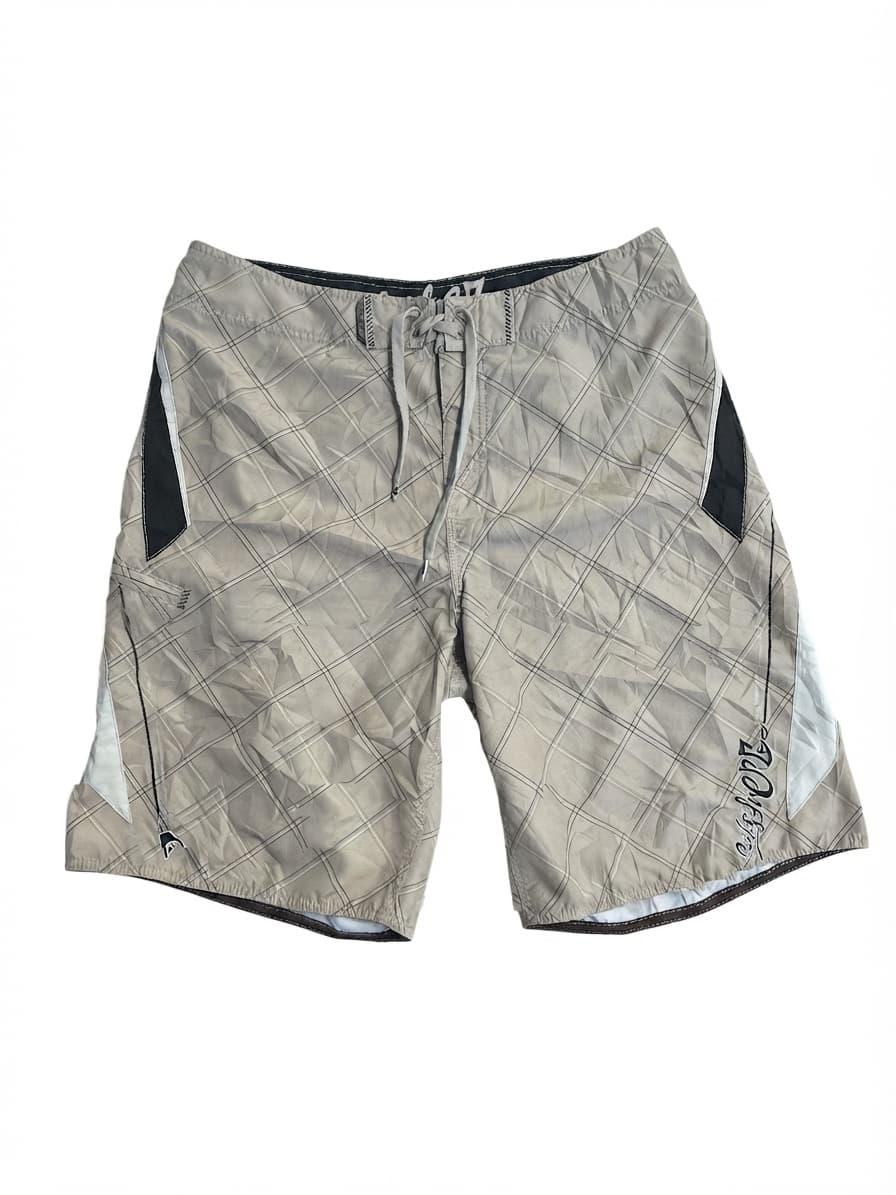 Quiksilver Men's Plaid Board Shorts - Size 35 — photo 1 of 8