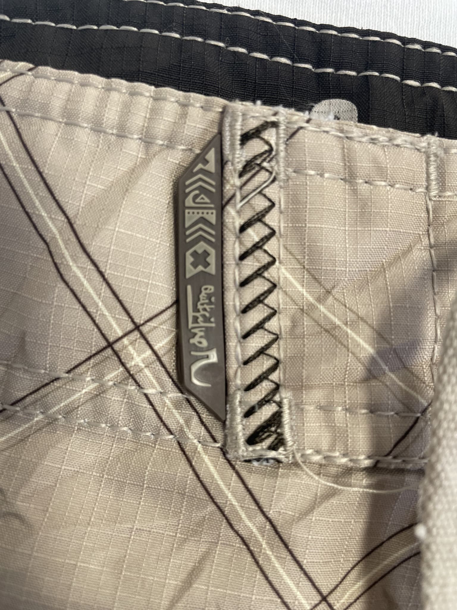 Quiksilver Men's Plaid Board Shorts - Size 35 — photo 4 of 8