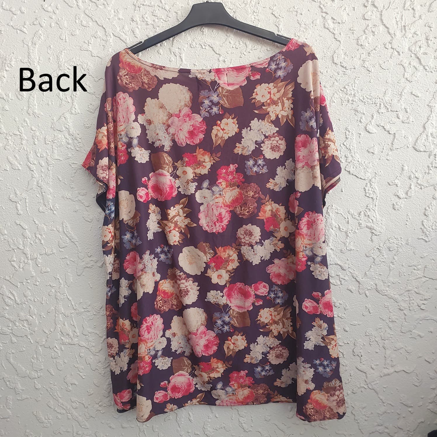 Angel Lace Floral Print Tunic Top, Multi-coloured, size M/L — photo 6 of 8