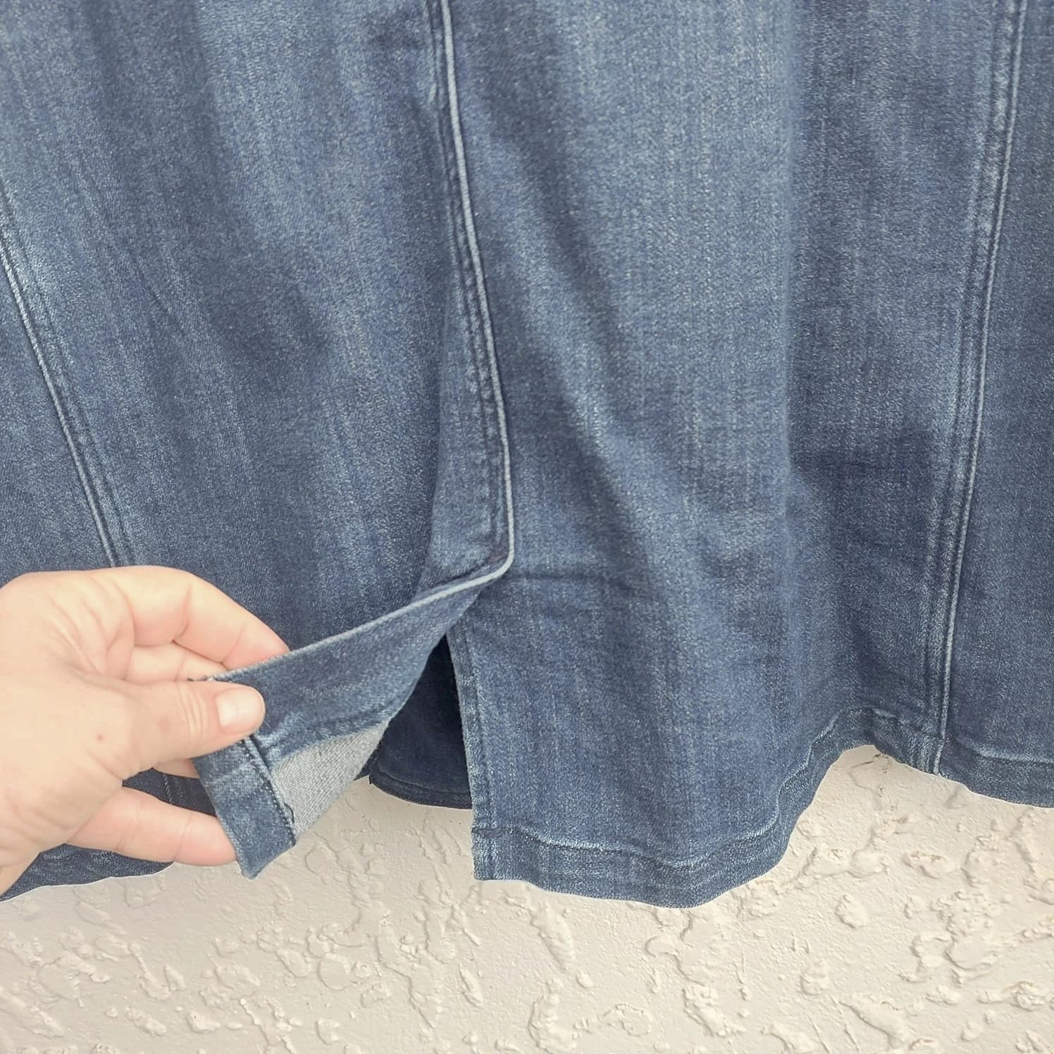 DAMART Denim Jacket, Blue, Size 16 — photo 7 of 10