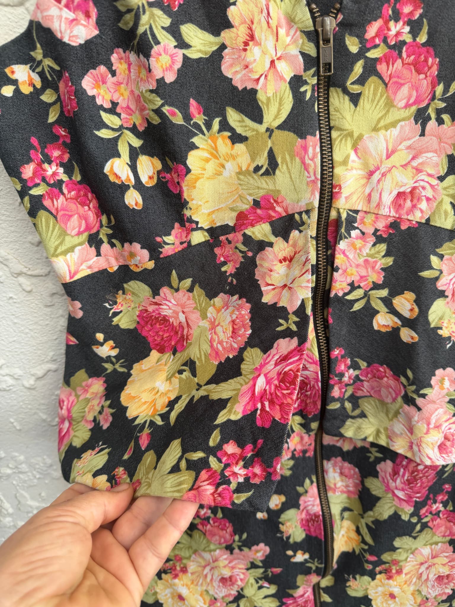 KILT NZ Made Floral Peplum Front-Zip Dress – Mint Condition (Size 14) — photo 6 of 10