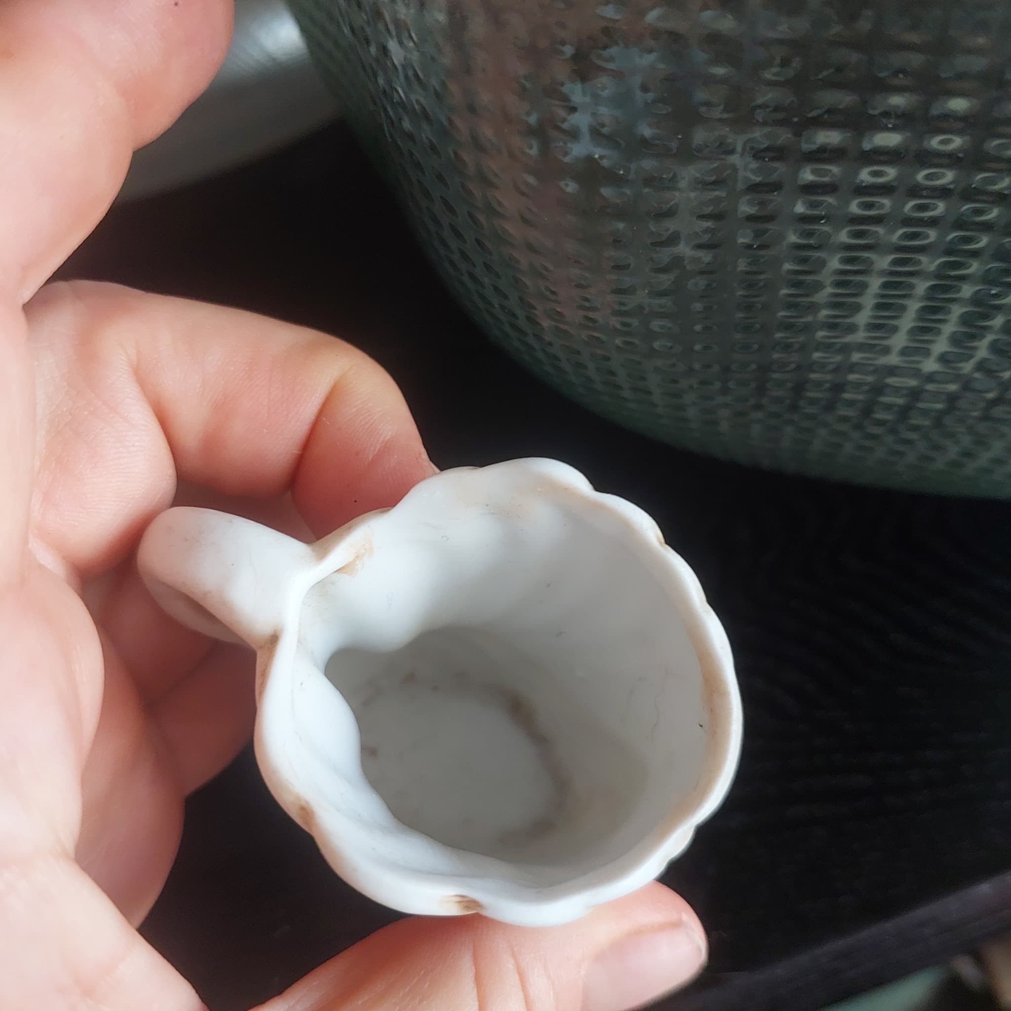 Lefton's Ceramic Swan Creamer Pitcher, Vintage, White — photo 5 of 6