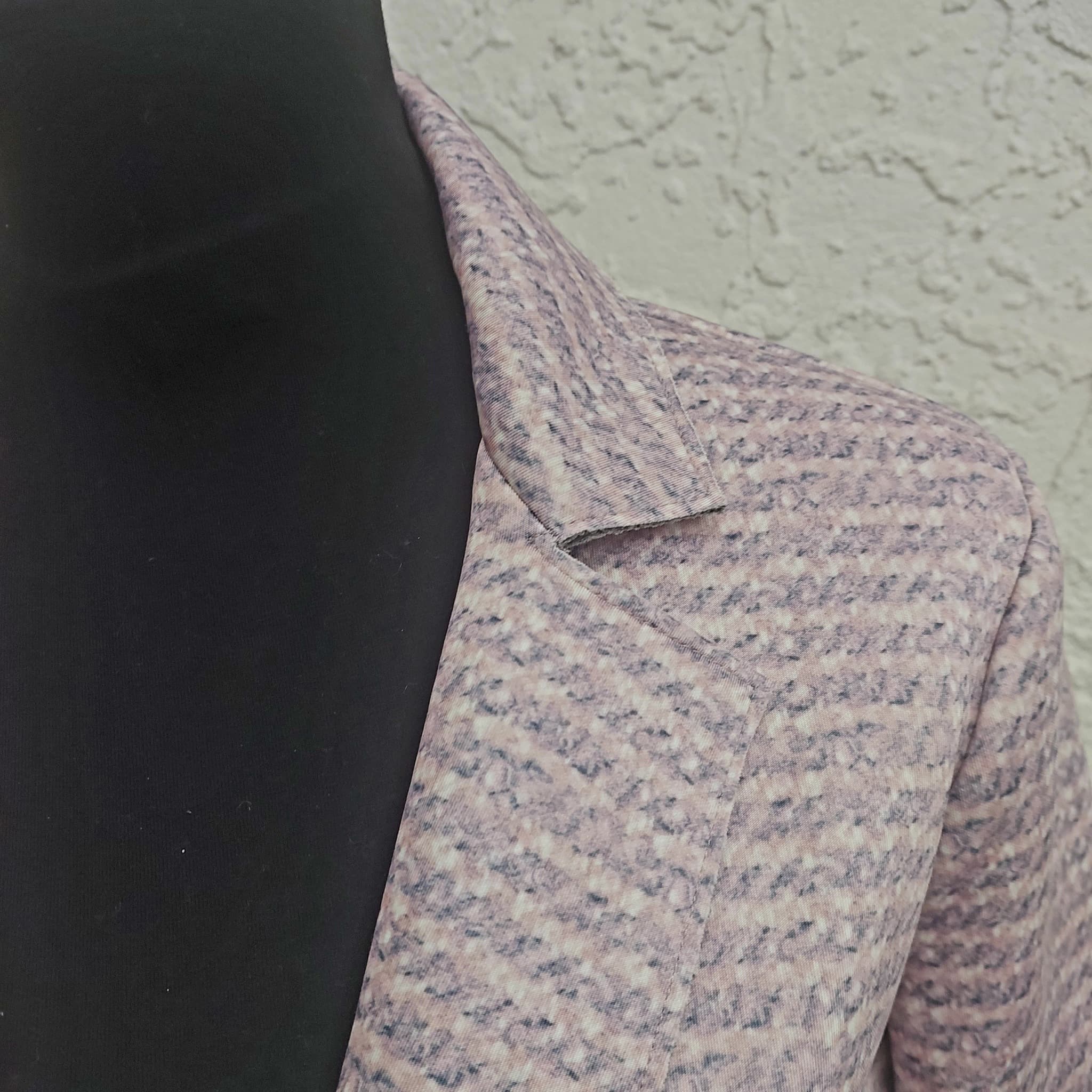 MARELLA SPORT Tweed Peplum Blazer, Pink, Size M — photo 10 of 10