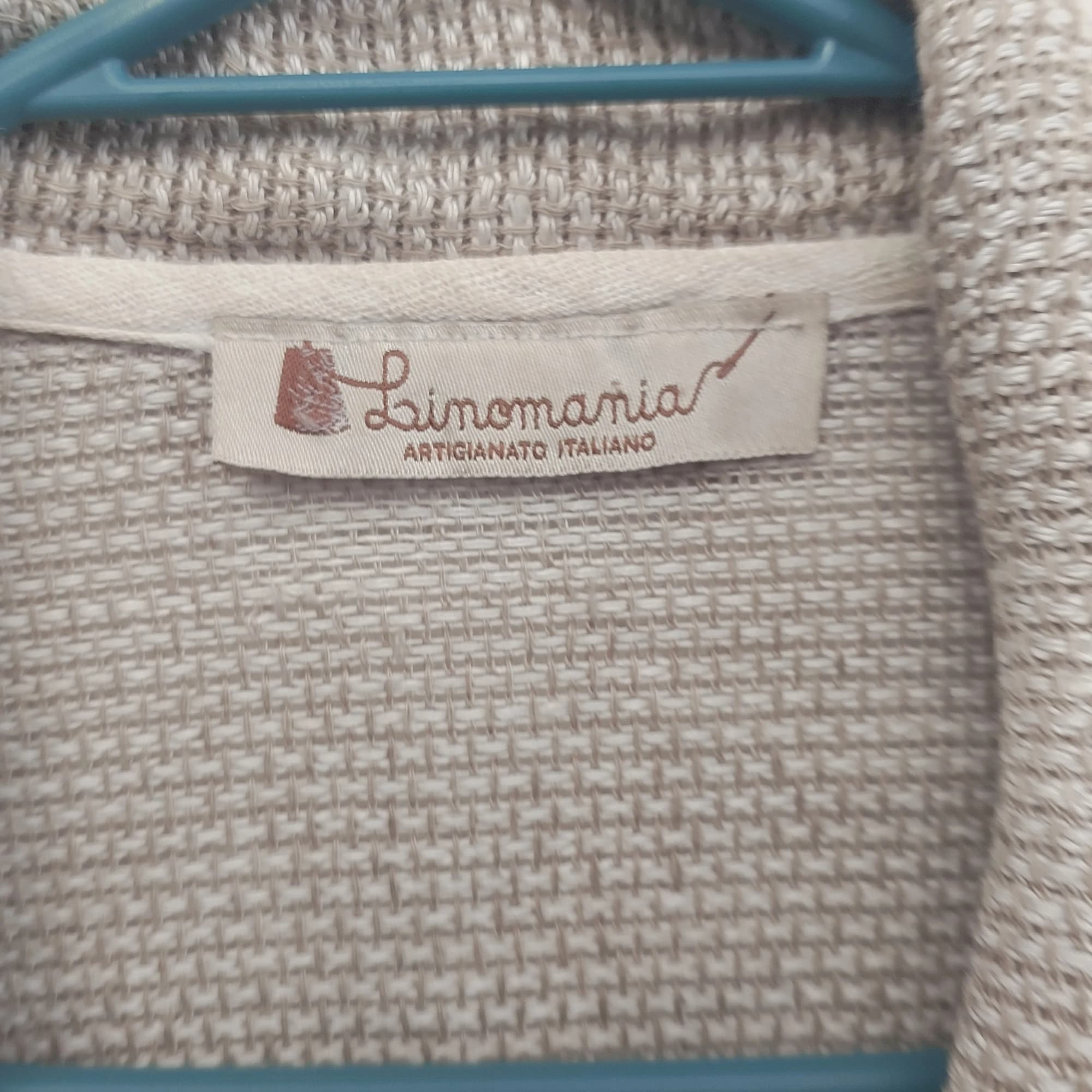 MINT Linomania Italian 100% linen jacket - Beige — photo 2 of 9