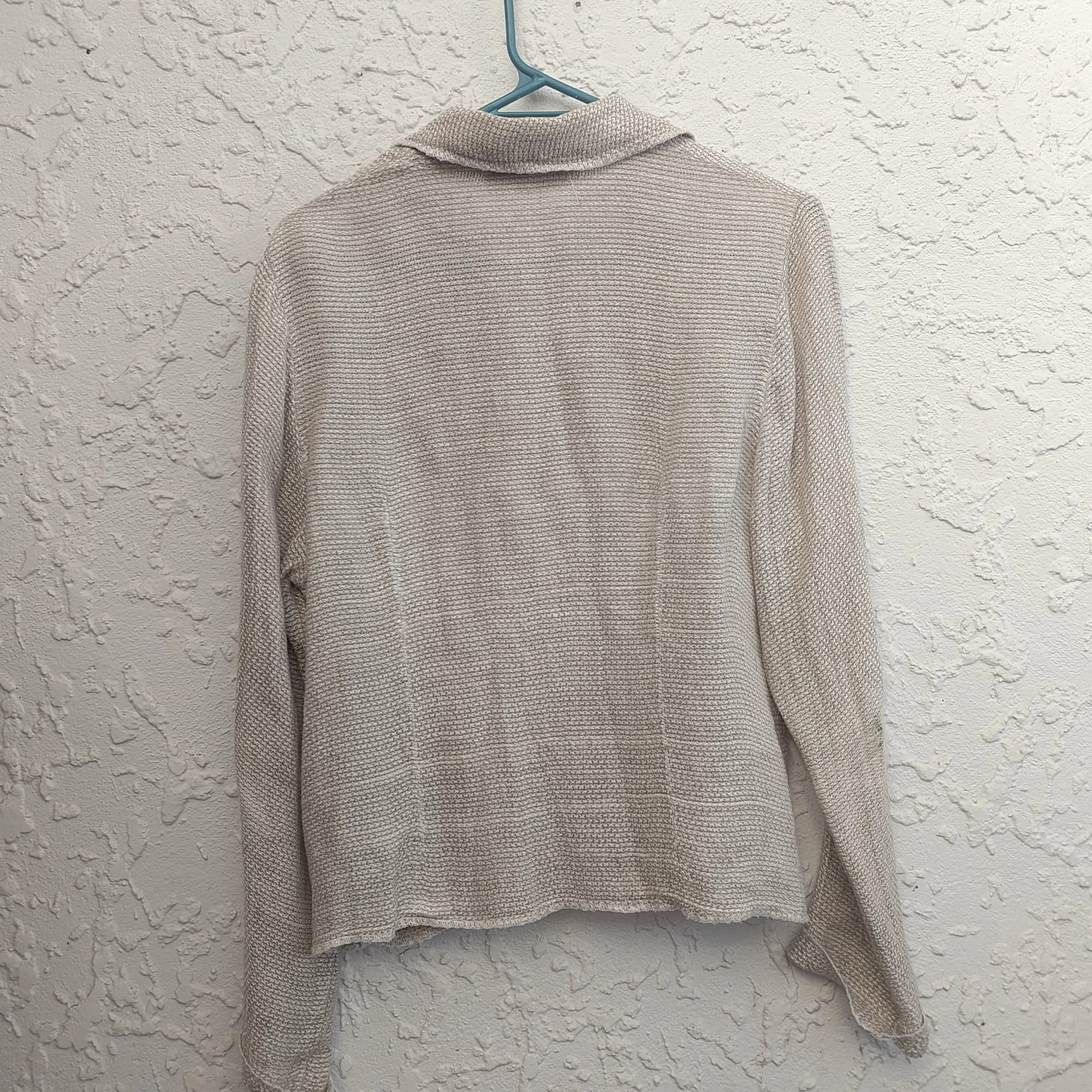 MINT Linomania Italian 100% linen jacket - Beige — photo 4 of 9
