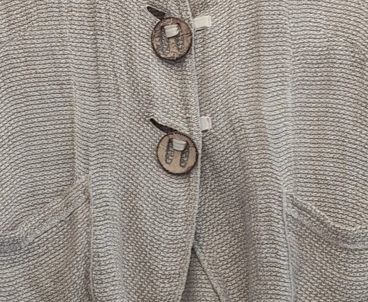 MINT Linomania Italian 100% linen jacket - Beige — photo 5 of 9