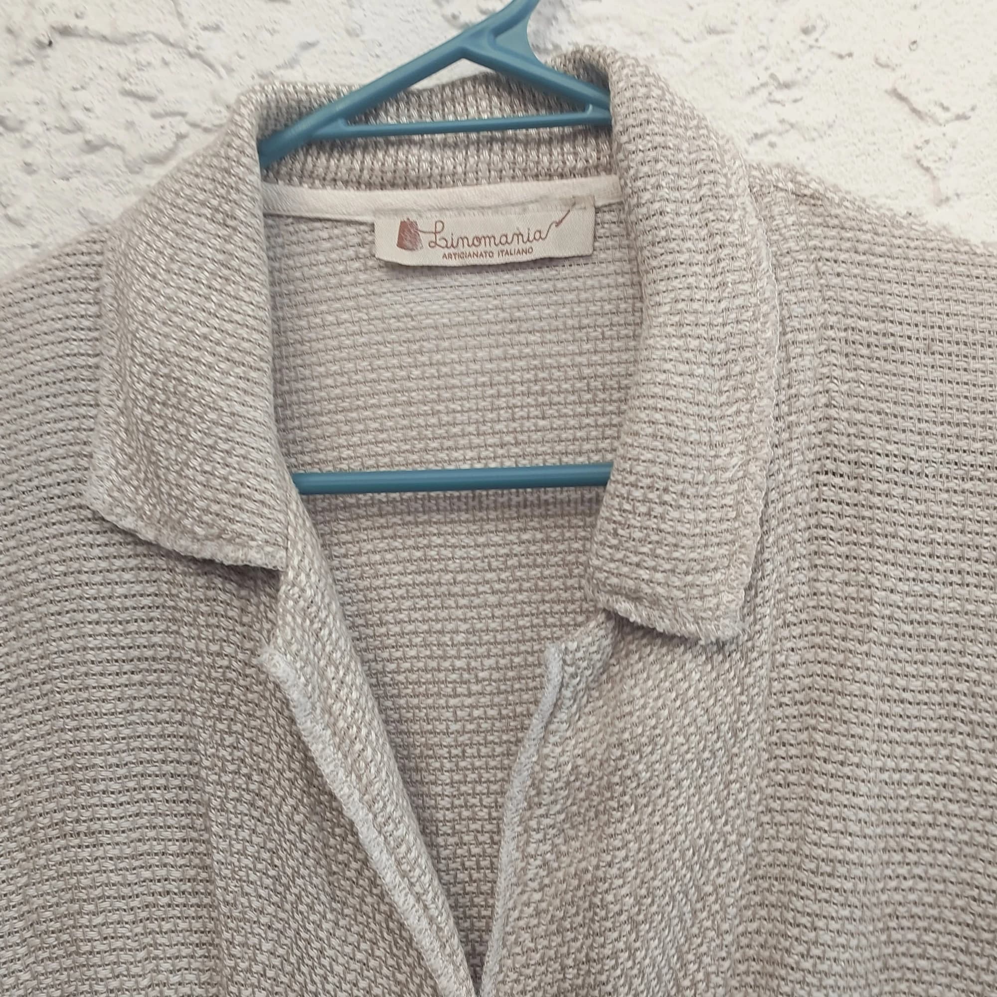 MINT Linomania Italian 100% linen jacket - Beige — photo 6 of 9