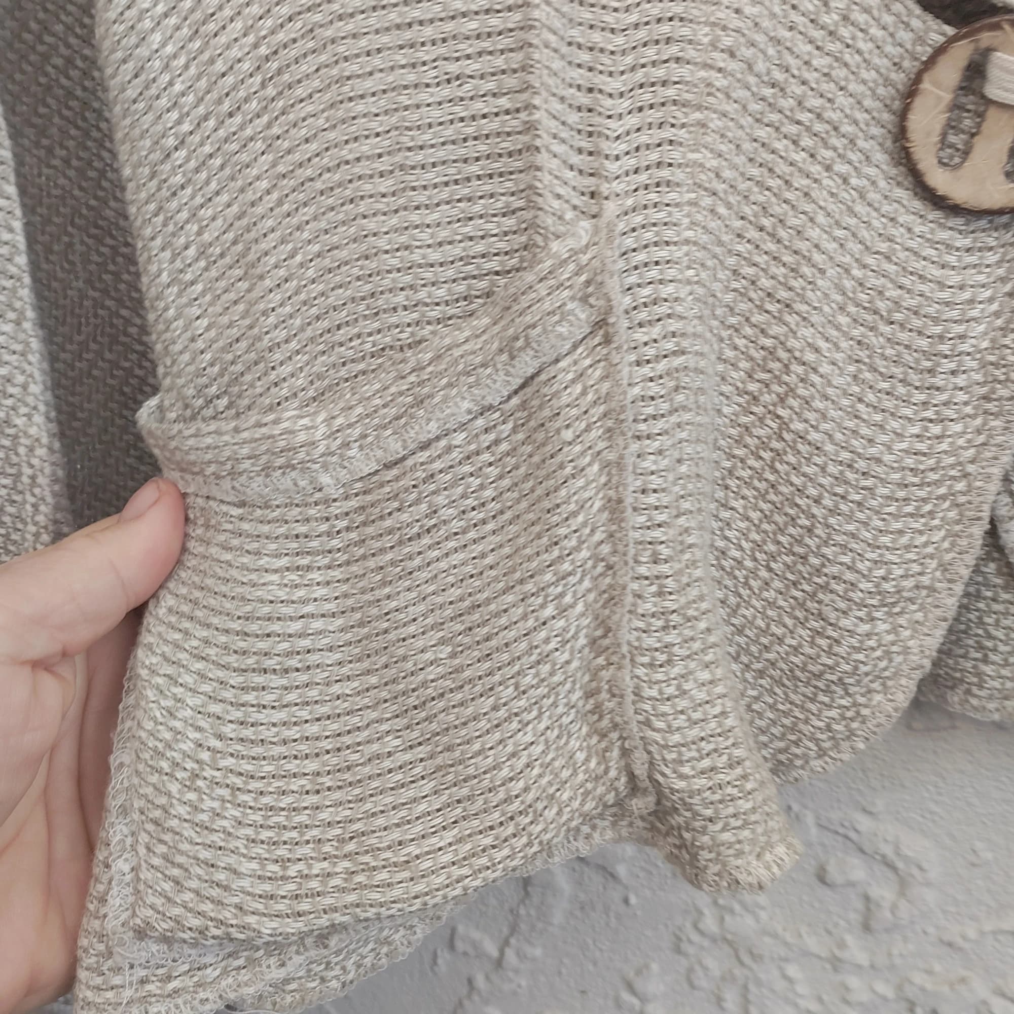 MINT Linomania Italian 100% linen jacket - Beige — photo 9 of 9