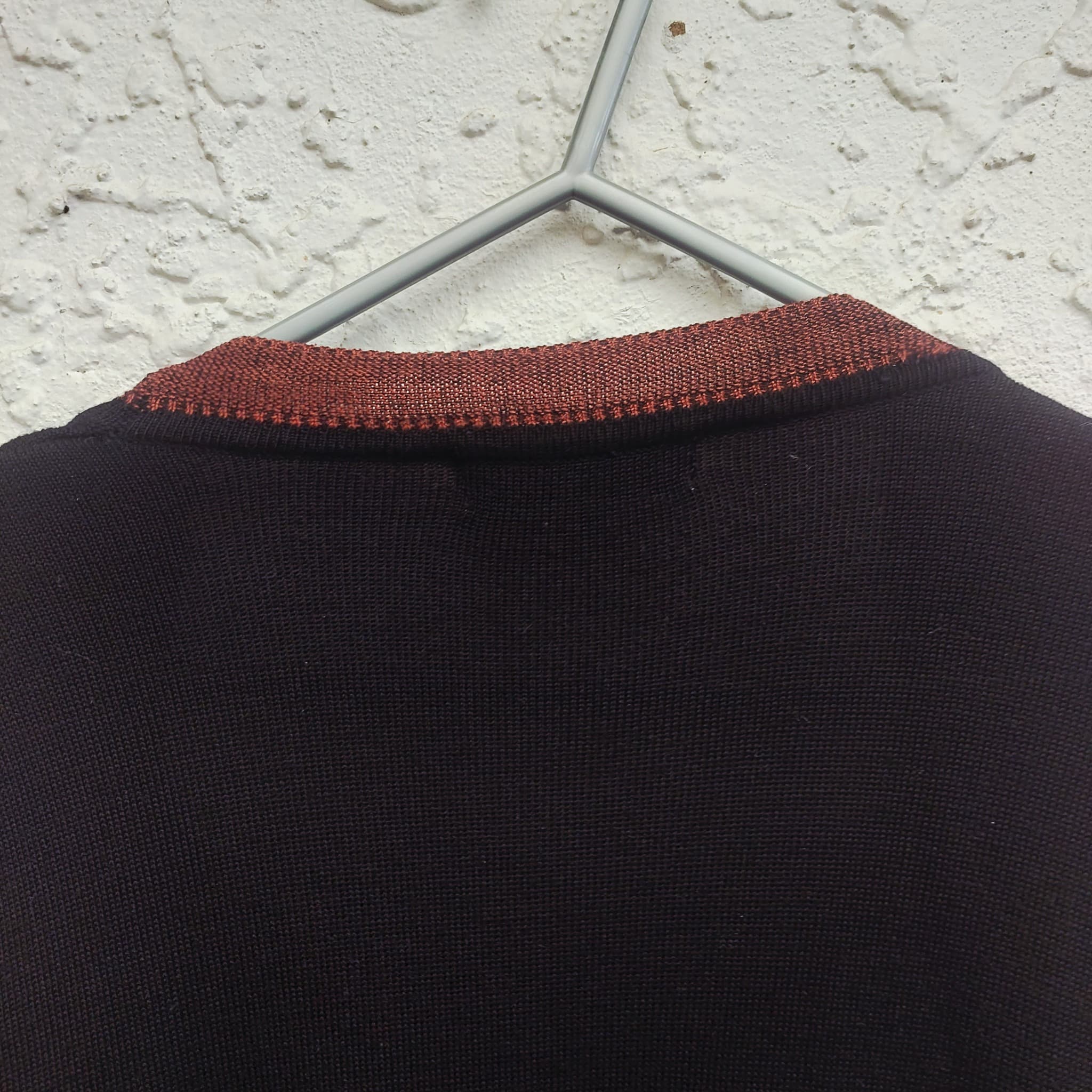 Purple Sage Twin Set Cardigan & Tank Top, Black & Red, Size M — photo 8 of 10