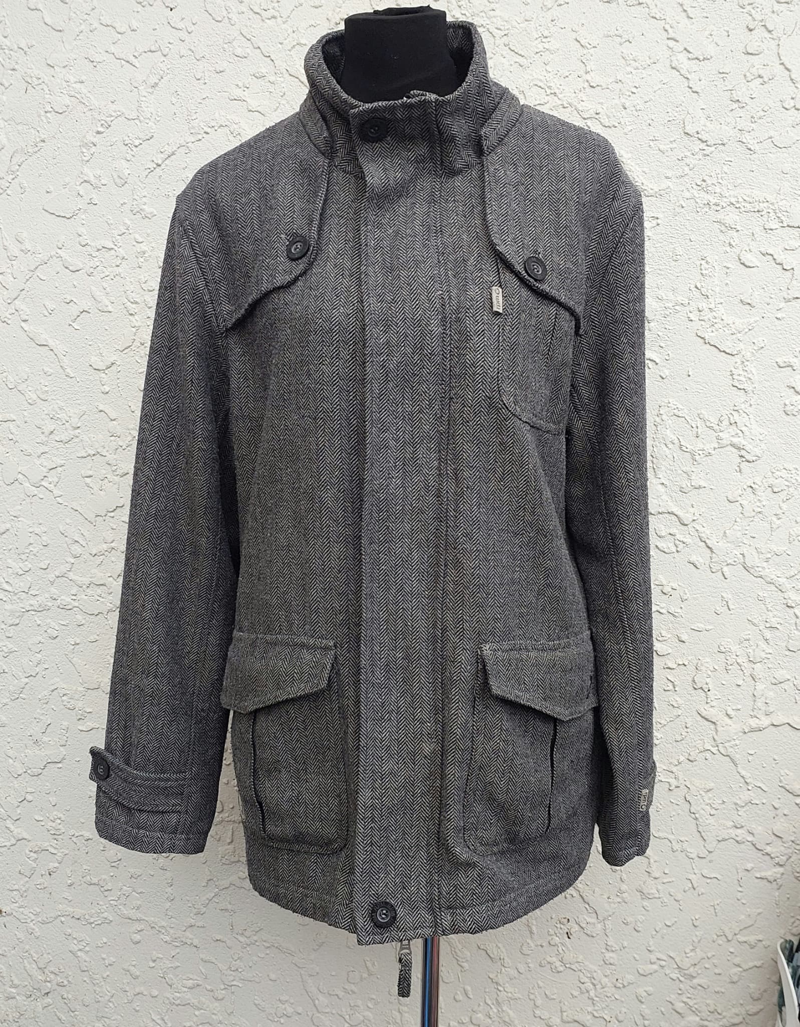 RPM Field Jacket, Herringbone Wool Blend, Size S — photo 1 of 10