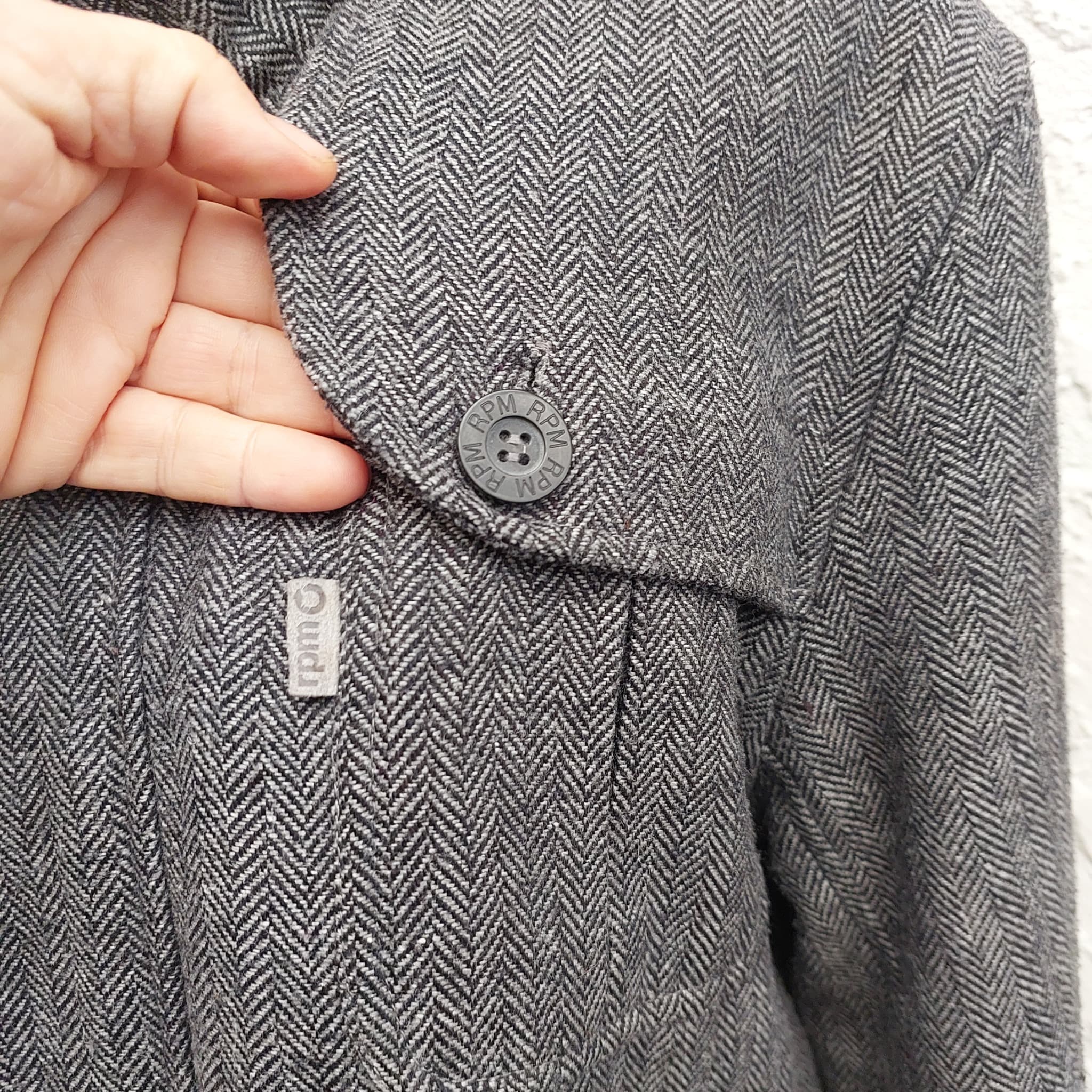 RPM Field Jacket, Herringbone Wool Blend, Size S — photo 5 of 10