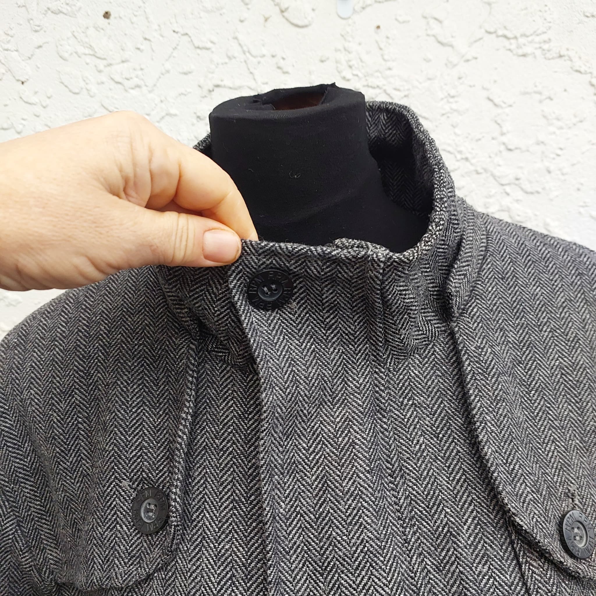 RPM Field Jacket, Herringbone Wool Blend, Size S — photo 8 of 10