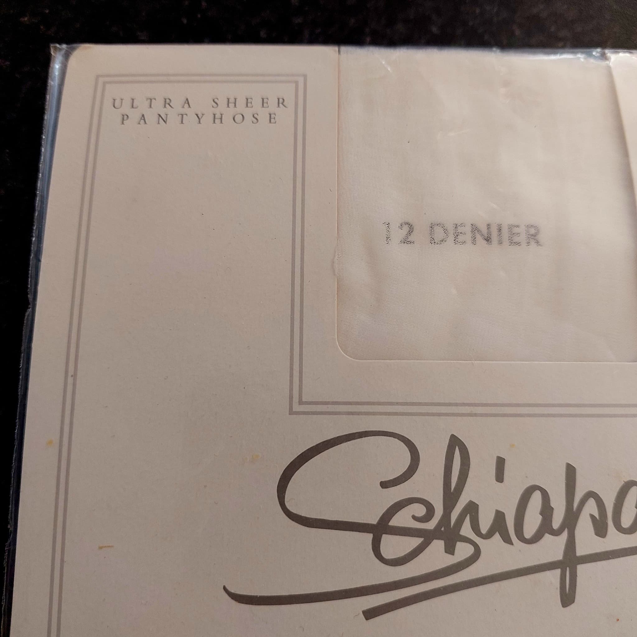 Schiaparelli Paris Ultra Sheer Pantyhose, 12 Denier, Size Tall — photo 5 of 10