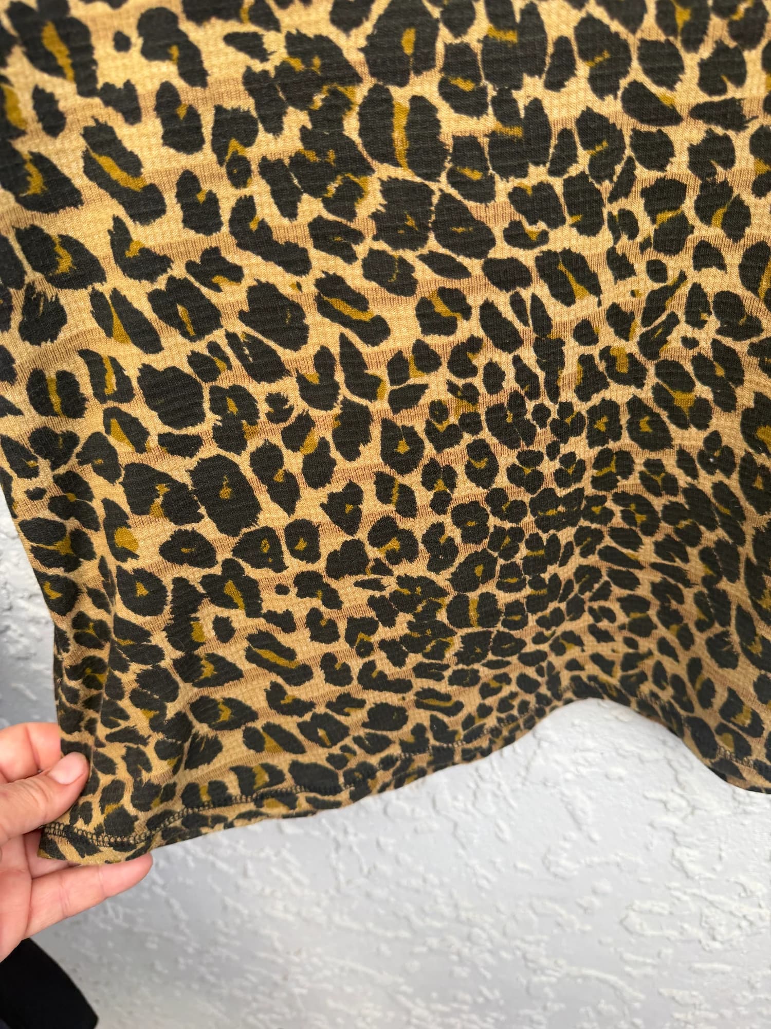 SCOTCH & SODA Henley Top, Leopard Print — photo 9 of 9