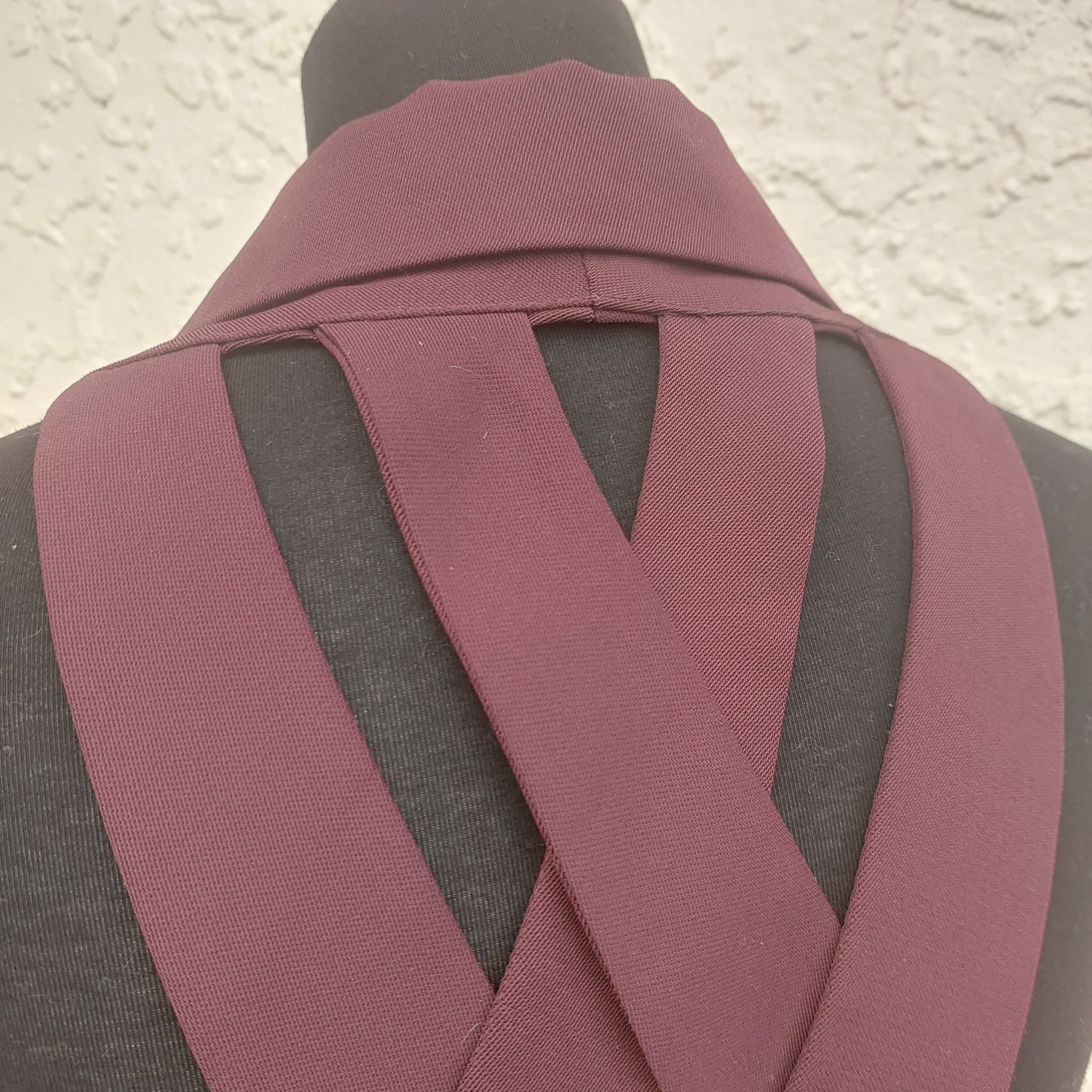 Syndicate Clothing Co. Sleeveless Blazer Vest Burgundy Size 12 — photo 6 of 9