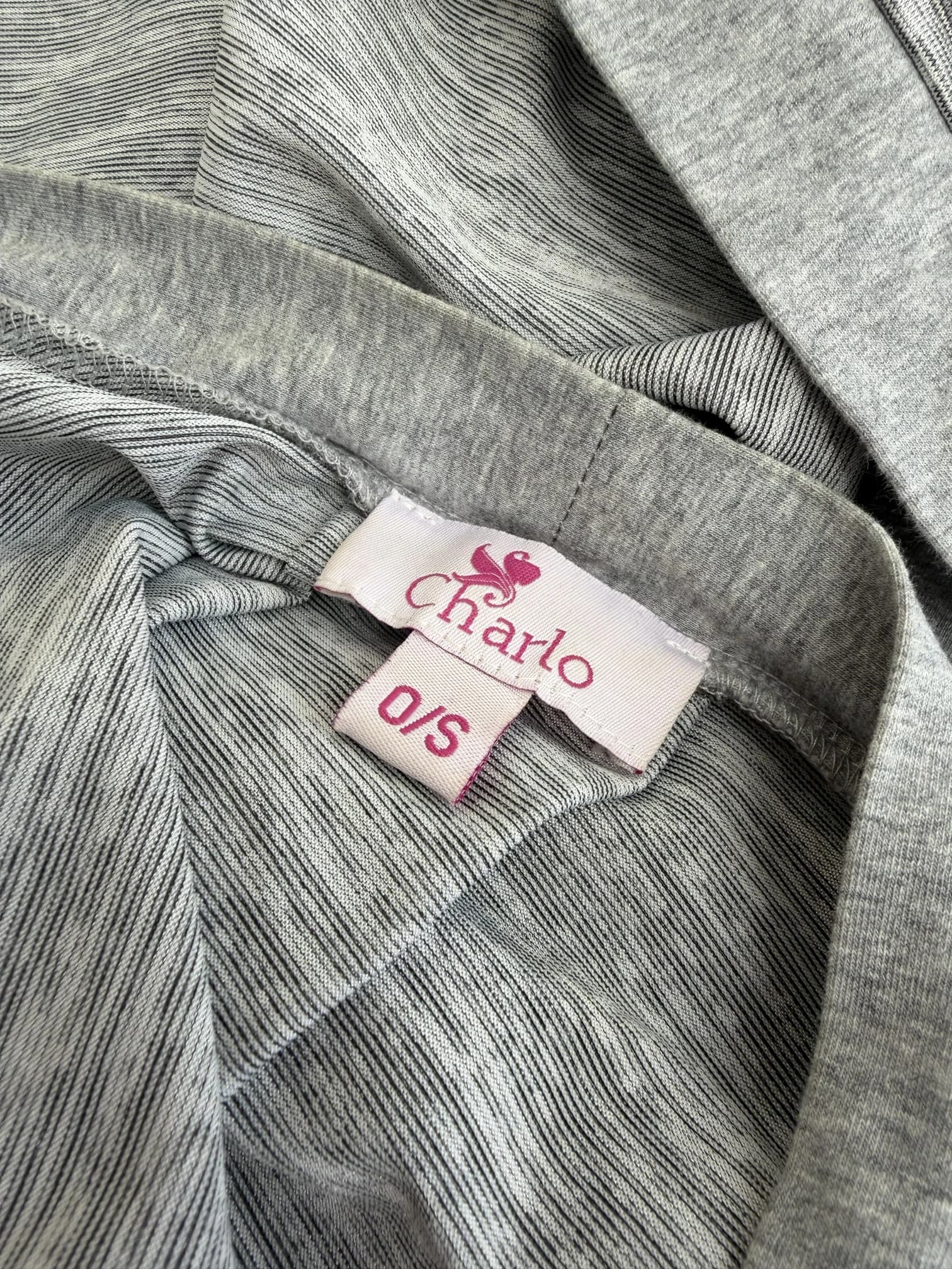 Tunic Top, Grey Metallic Polka Dot, Relaxed Fit — photo 4 of 9