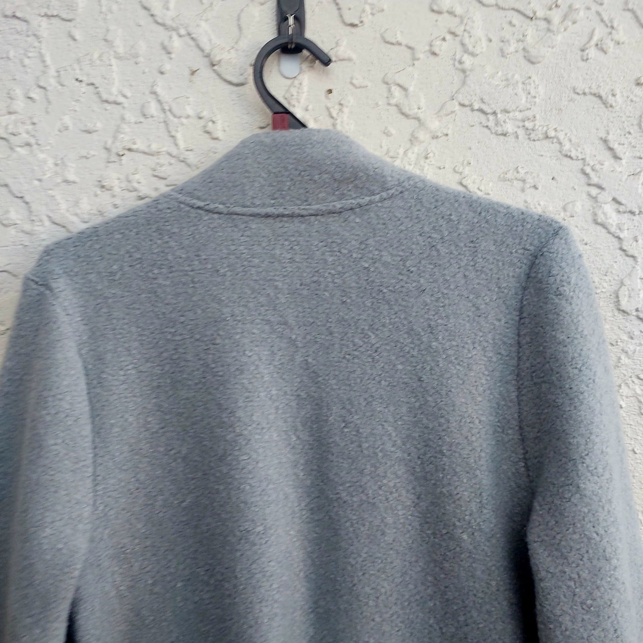 "Zest" Bouclé minimalist coat / coatigan , Size 8, like new — photo 8 of 10