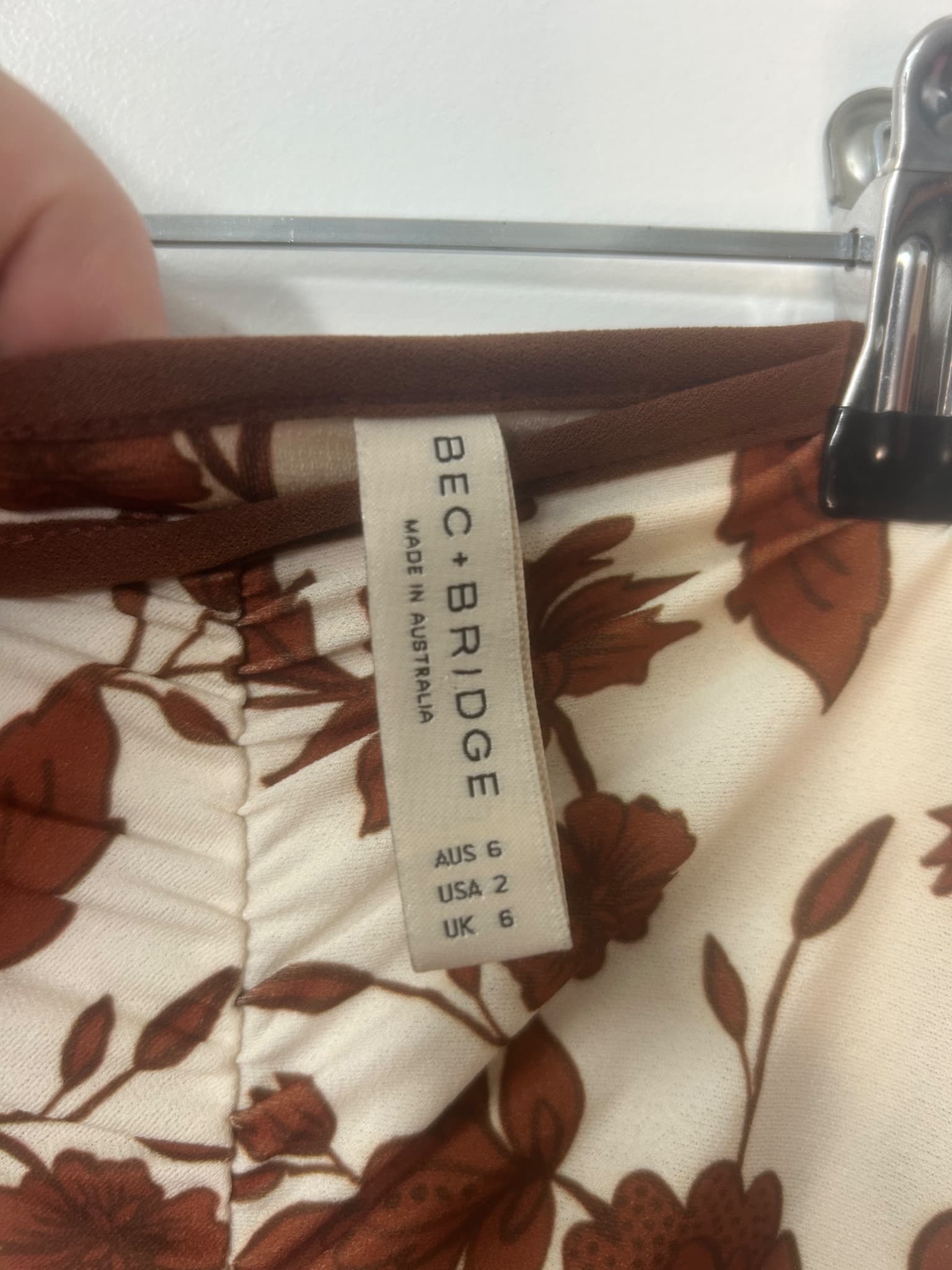 BEC + BRIDGE Phillipa Floral Maxi Skirt - Size 6 — photo 4 of 6