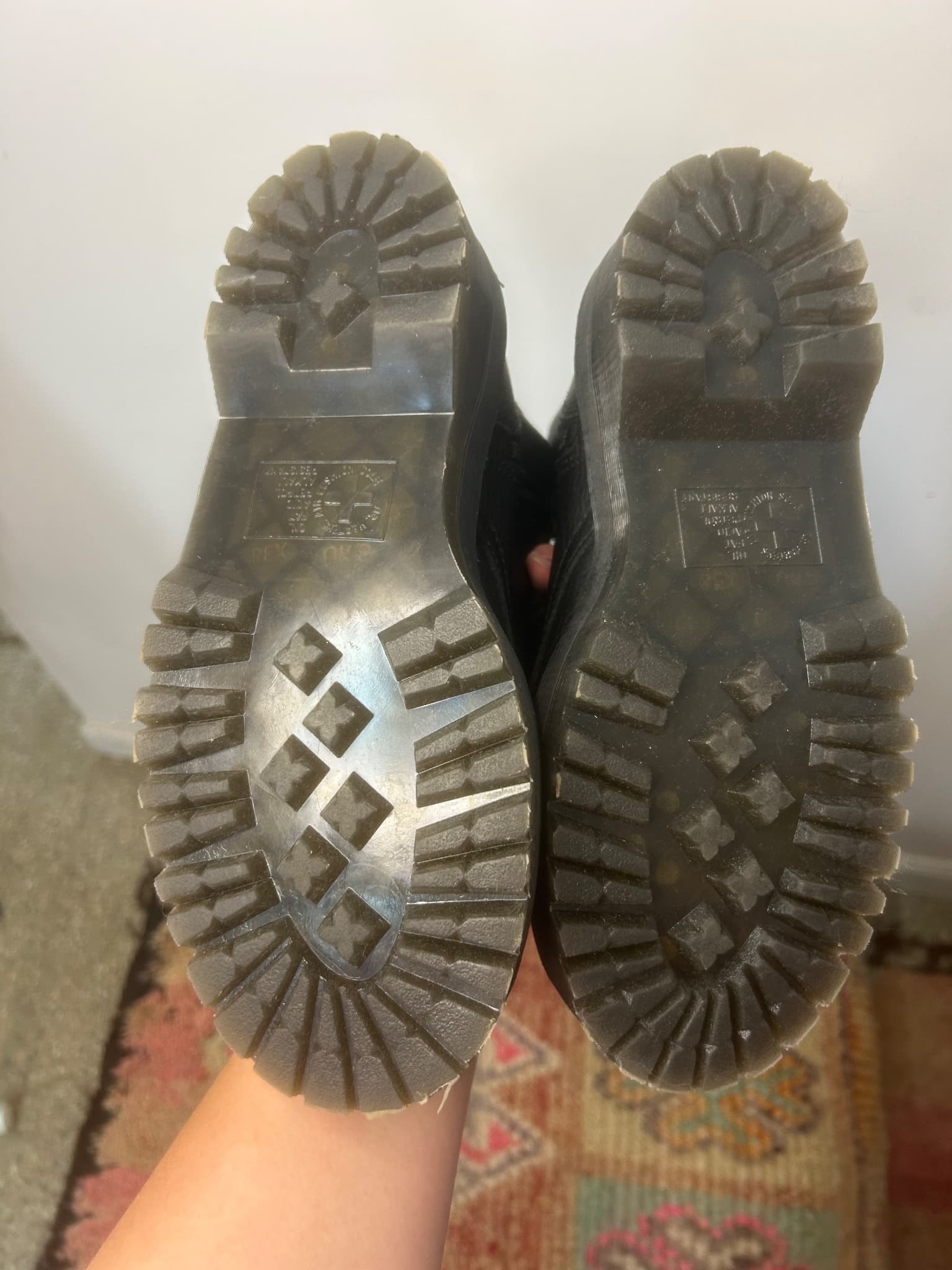 Dr. Martens Jadon III Black Pisa Leather Platform Boots — photo 4 of 7