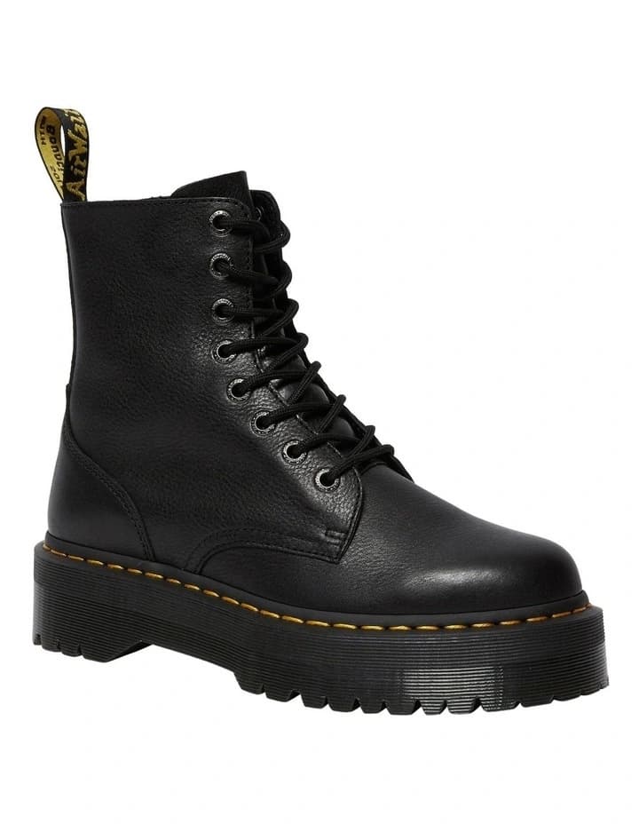 Dr. Martens Jadon III Black Pisa Leather Platform Boots — photo 7 of 7