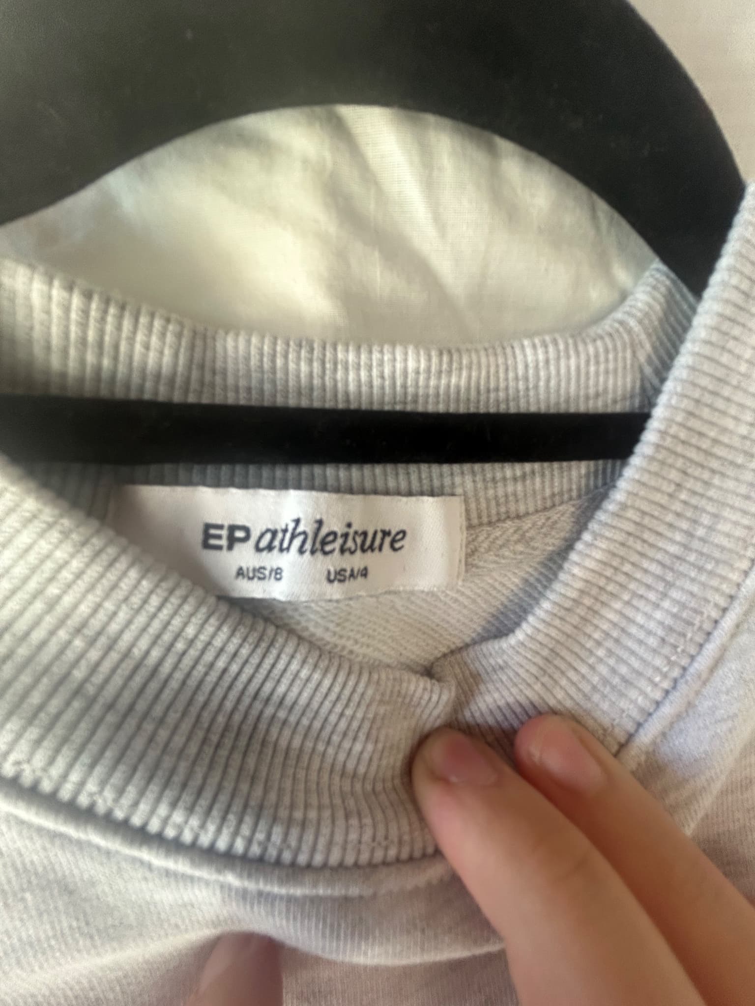 Ena Pelly Sweatshirt Grey Pelly Logo Women's AU 8 — photo 3 of 6
