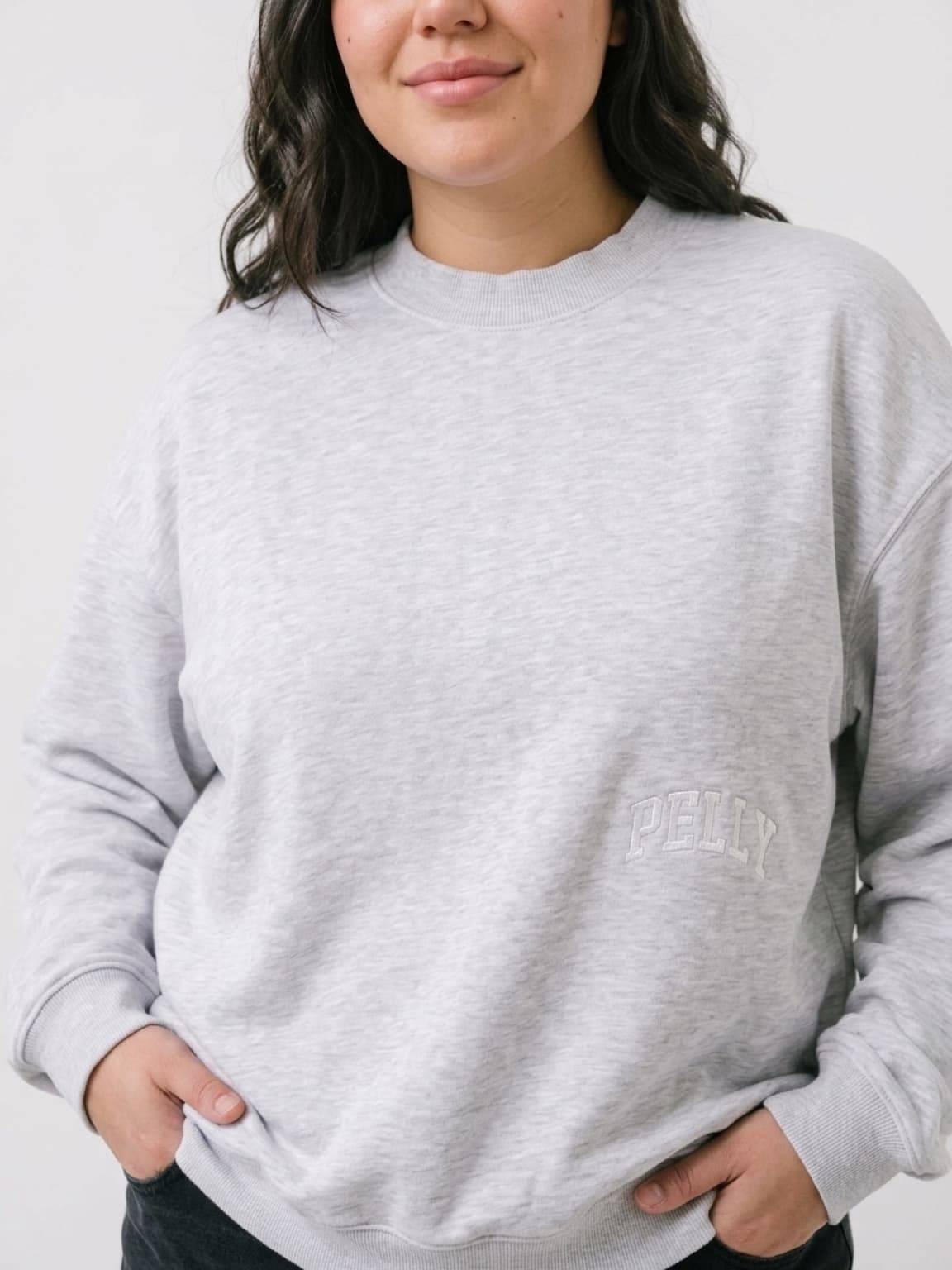 Ena Pelly Sweatshirt Grey Pelly Logo Women's AU 8 — photo 1 of 6