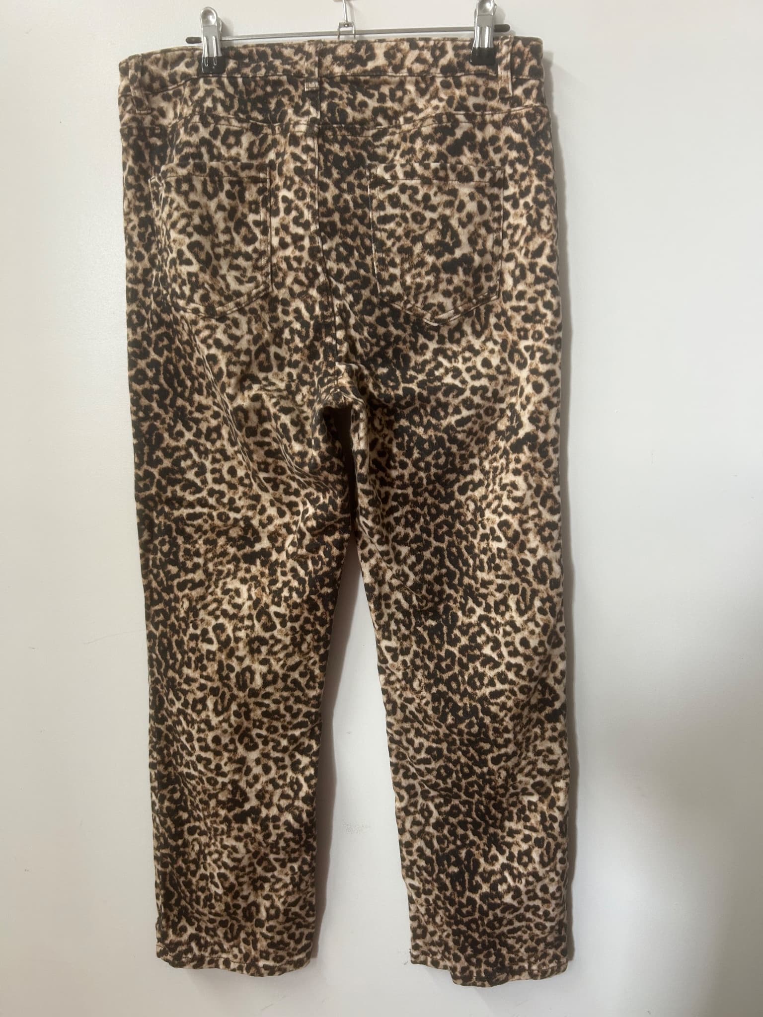 Grae Denim Leopard Print Jeans Size 10 — photo 3 of 3