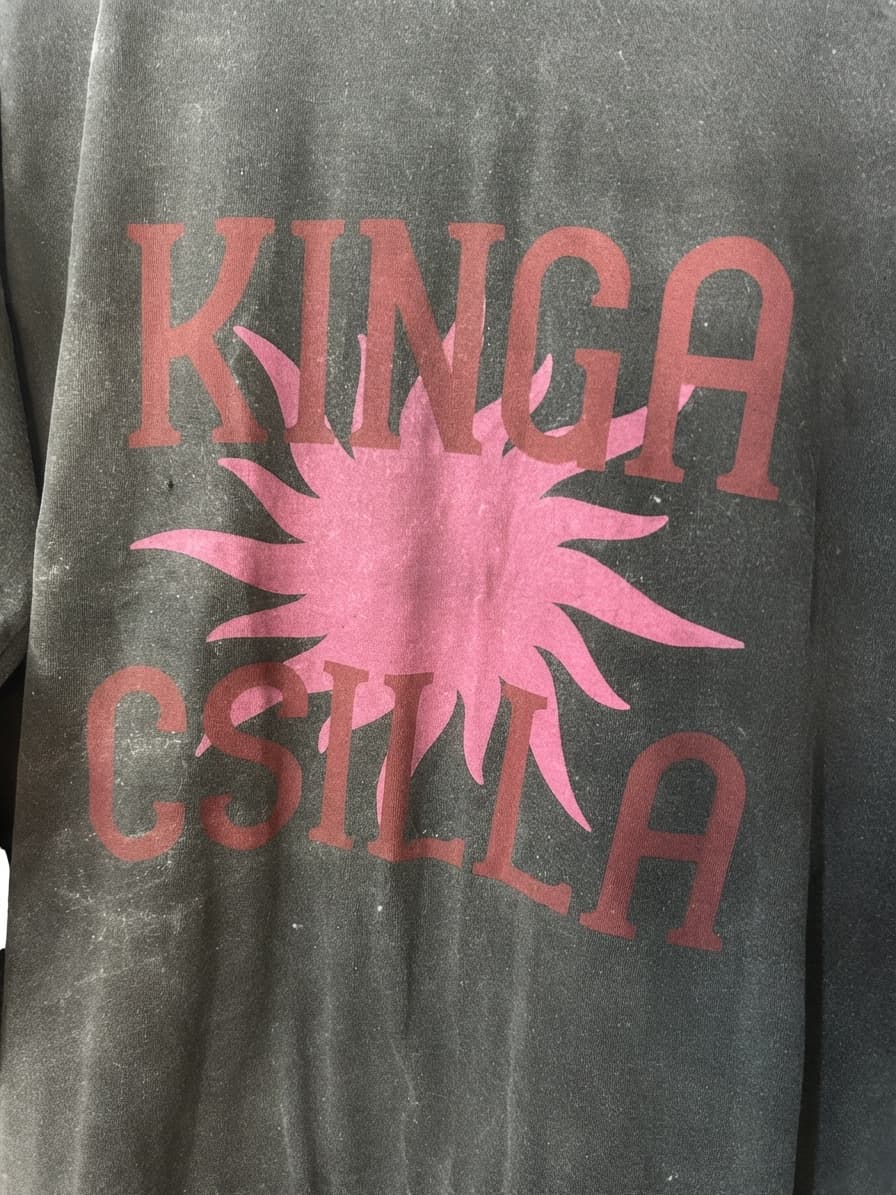 Kinga Csilla Graphic T-Shirt Dark Grey