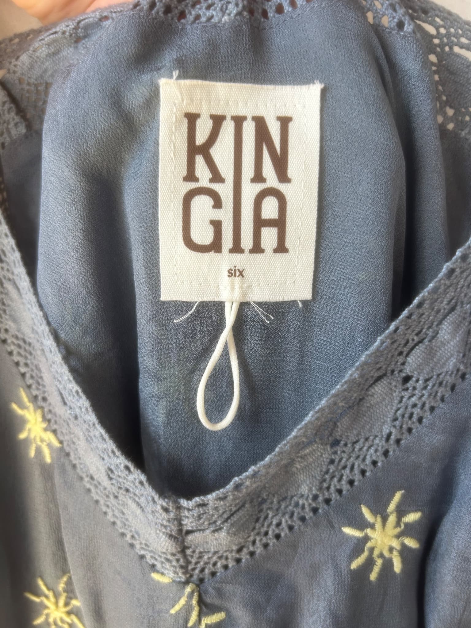 Kinga Csilla Solstice Malter Midi Dress Size 6 — photo 6 of 6
