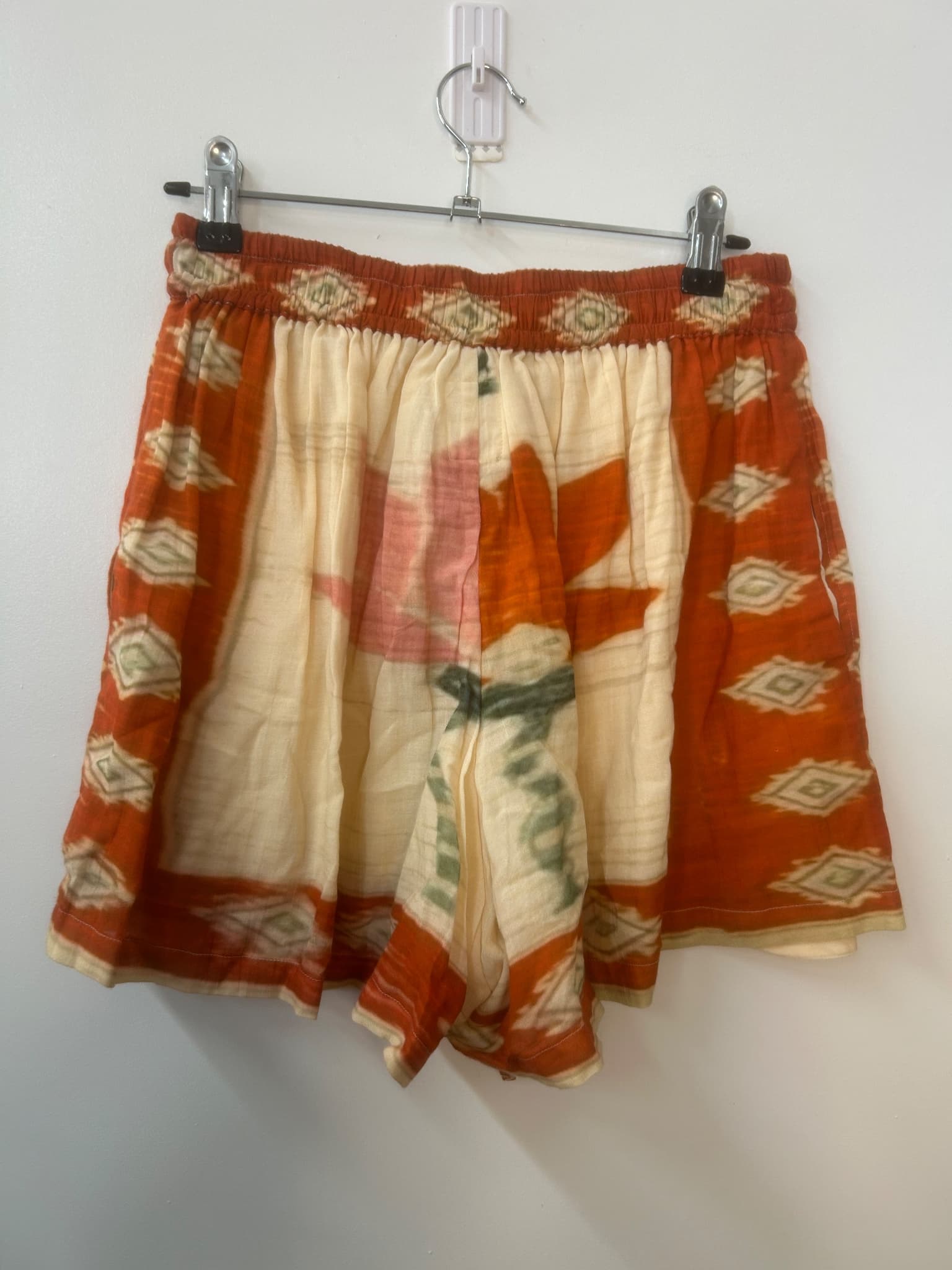 KINGA SCILLA Devi Boxer Red Orange Floral Print Size XS — photo 4 of 5