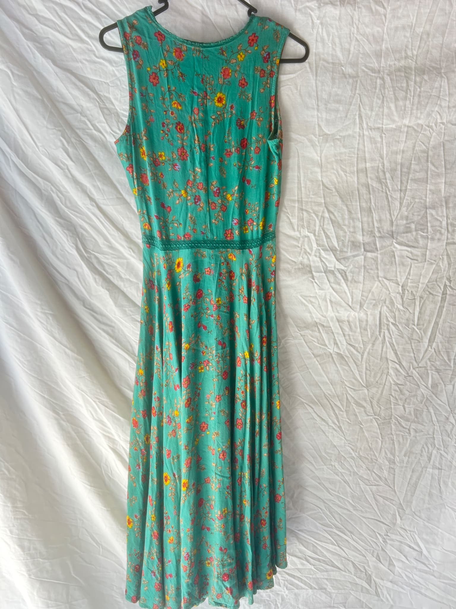 LABEL RITU KUMAR Floral Maxi Dress Green — photo 6 of 7