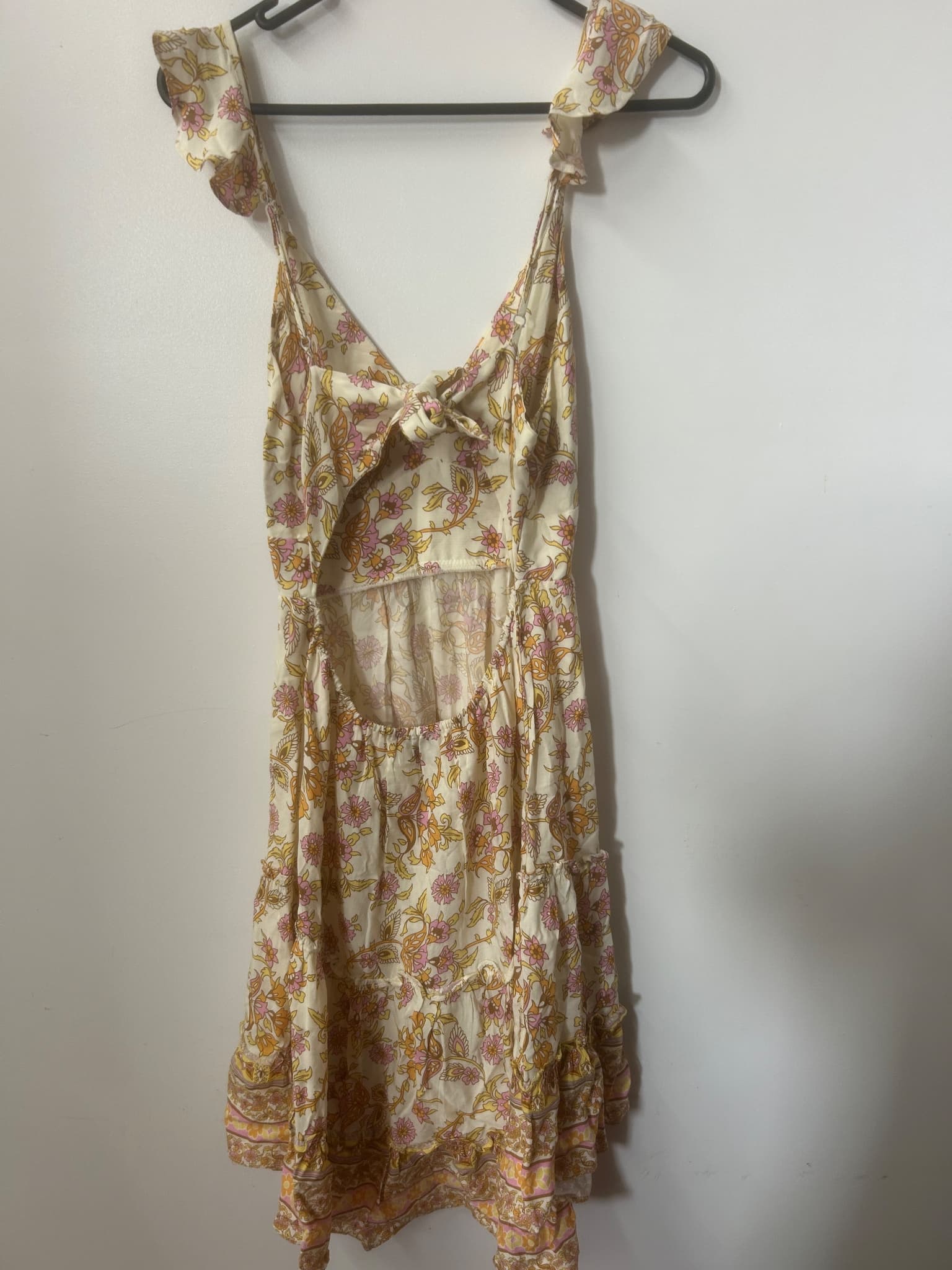 Lyon Floral Ruffle Strap Mini Dress Size 8 — photo 2 of 4