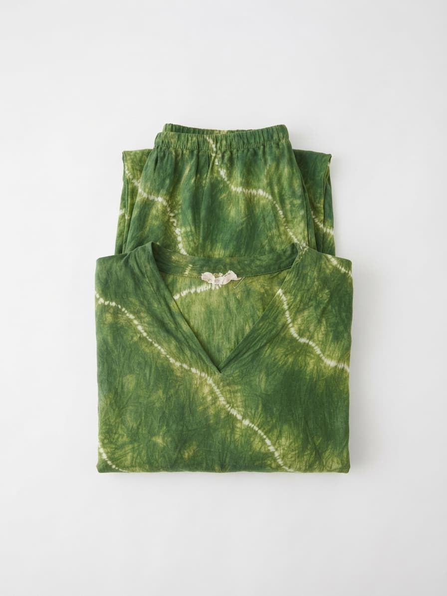 Maurie and Eve Sundowner Set Green Tie-Dye — photo 3 of 9