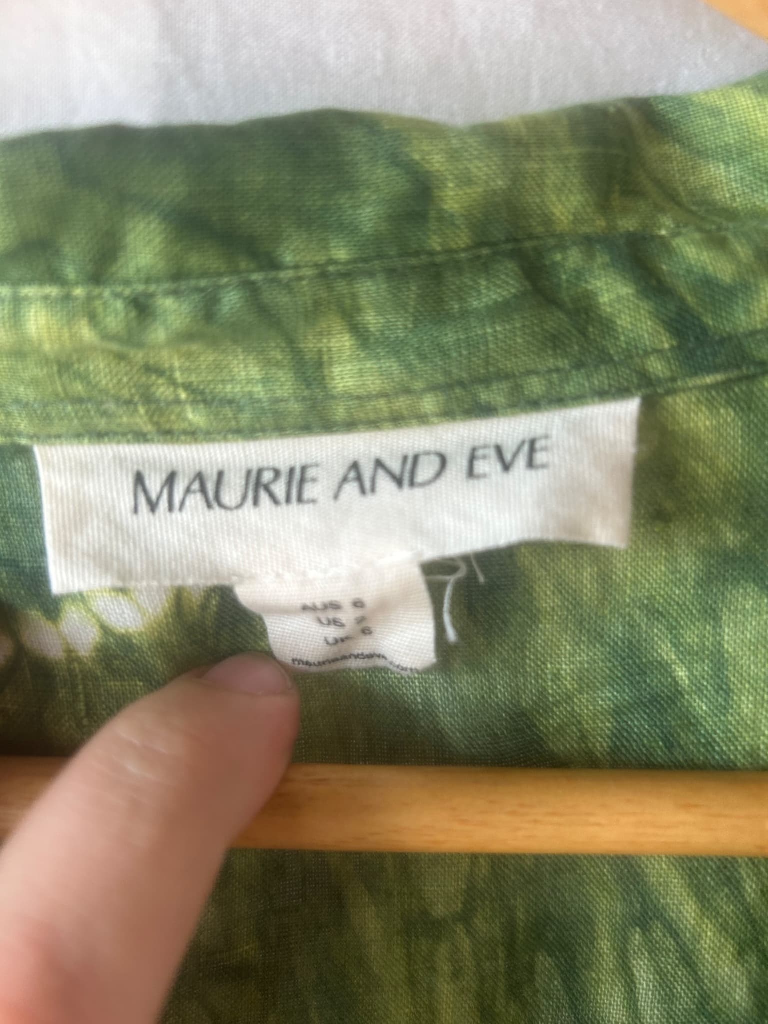 Maurie and Eve Sundowner Set Green Tie-Dye — photo 6 of 9