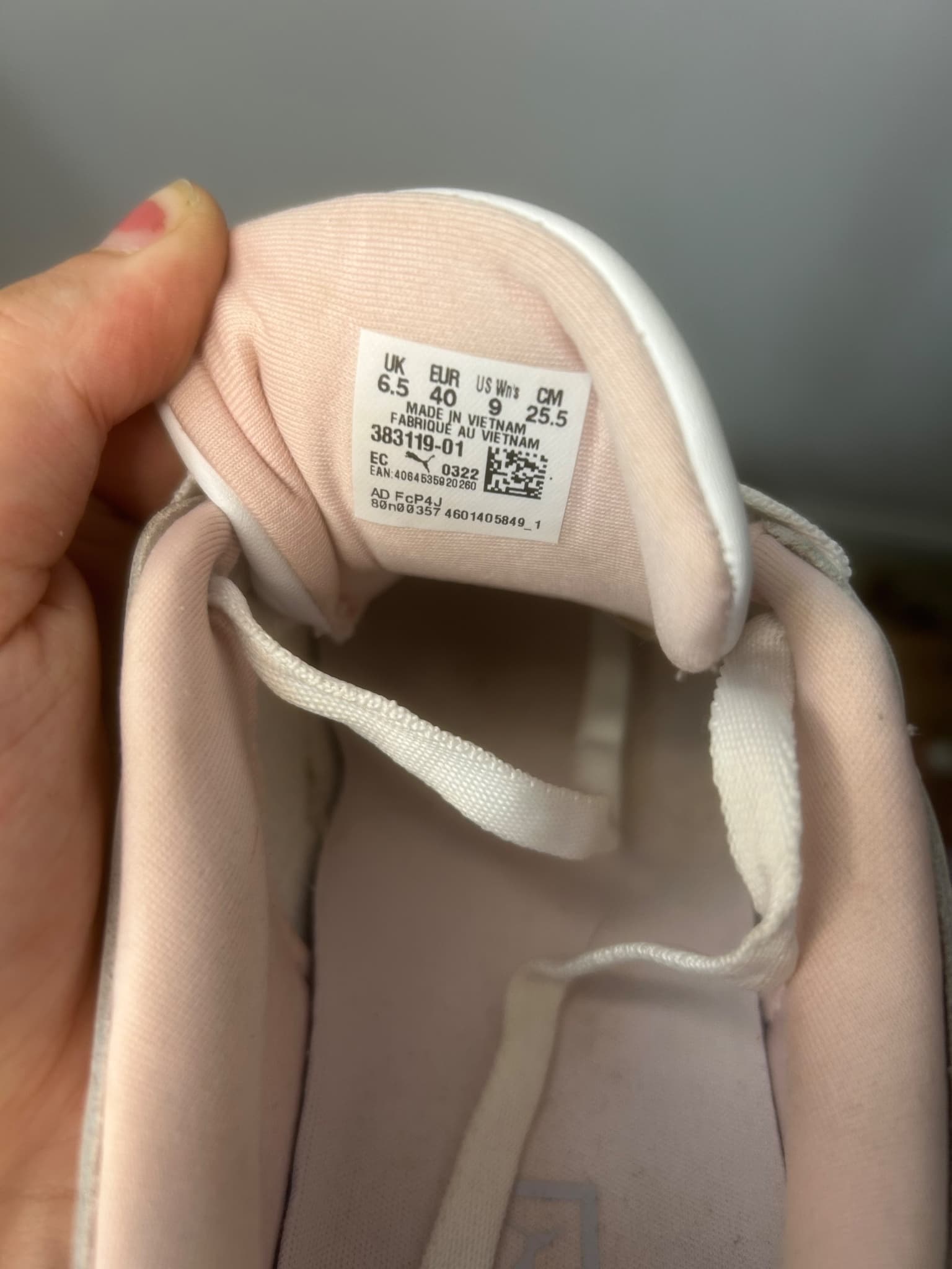 Puma Mayze Rare Women's Platform Sneakers White Pink Size 9 — photo 5 of 5