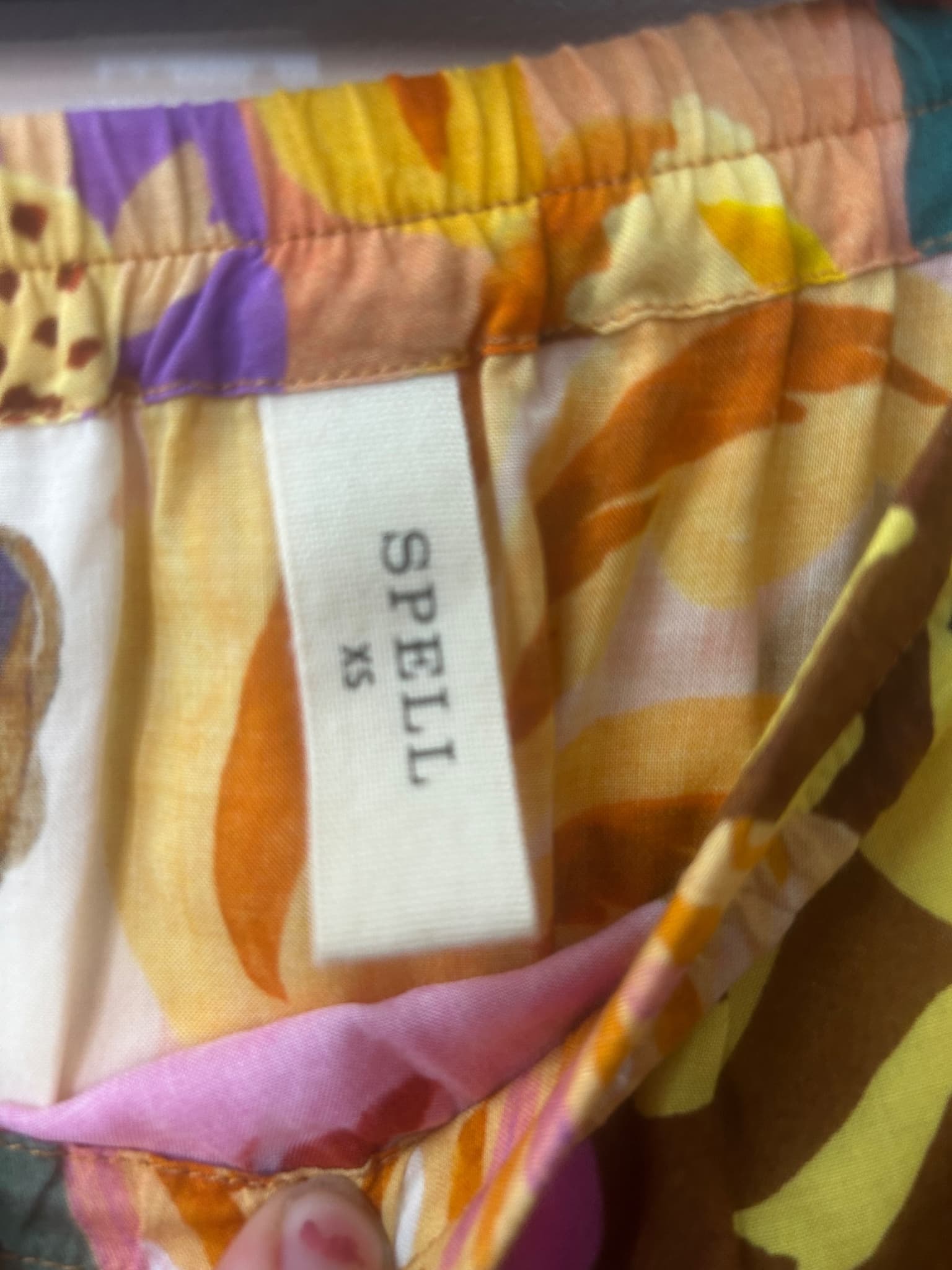 Spell Birth of Venus Maxi Skirt Caramel Floral XS — photo 4 of 4