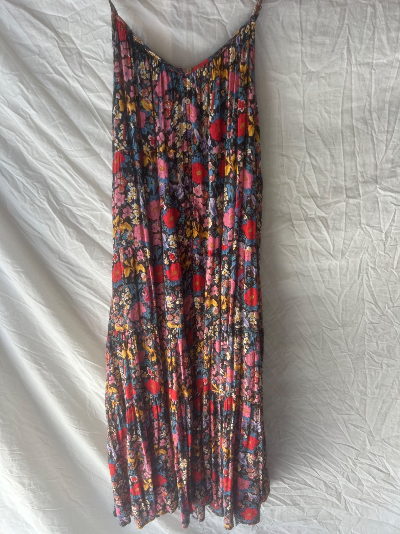 SPELL Floral Tiered Maxi Dress - Women's XXS — photo 4 of 9