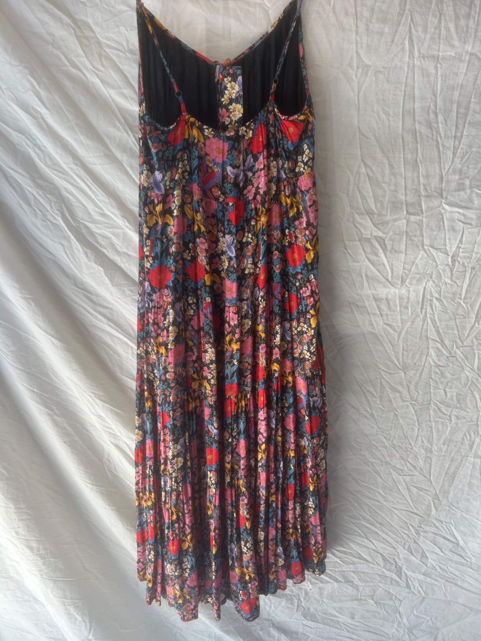 SPELL Floral Tiered Maxi Dress - Women's XXS — photo 8 of 9