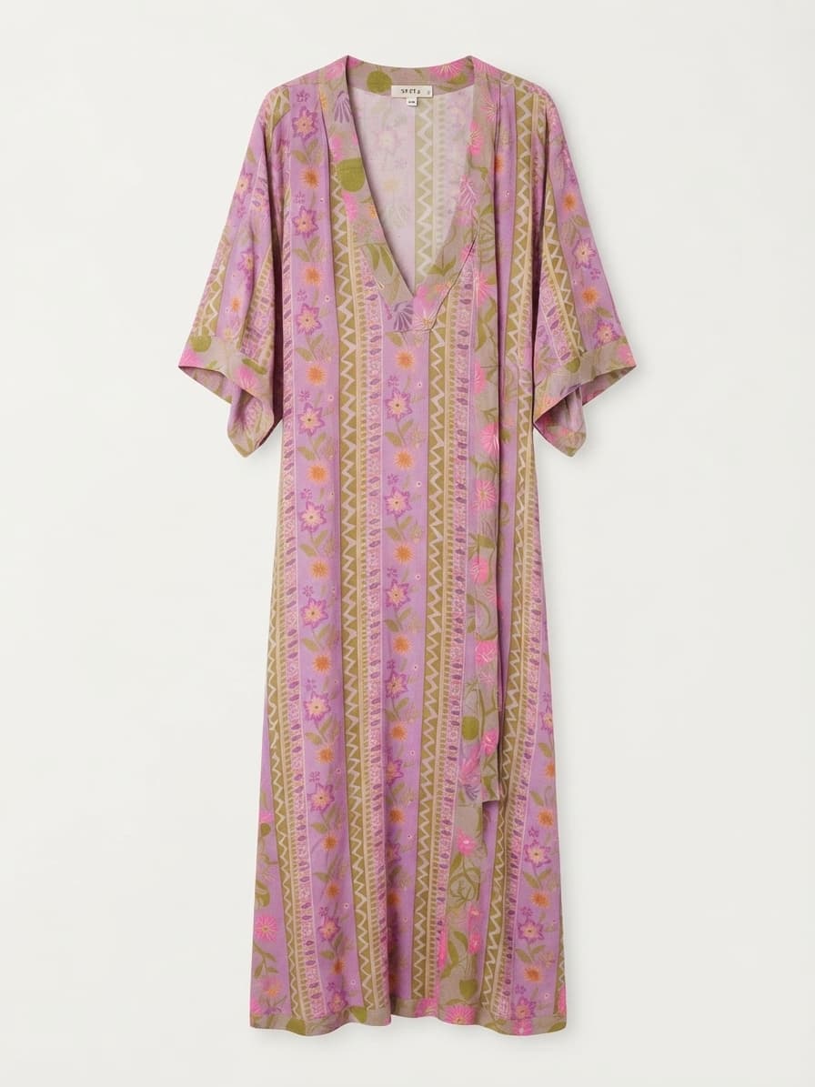 SPELL Goldie Gown Desert Rose Floral Maxi Dress XXS — photo 3 of 5