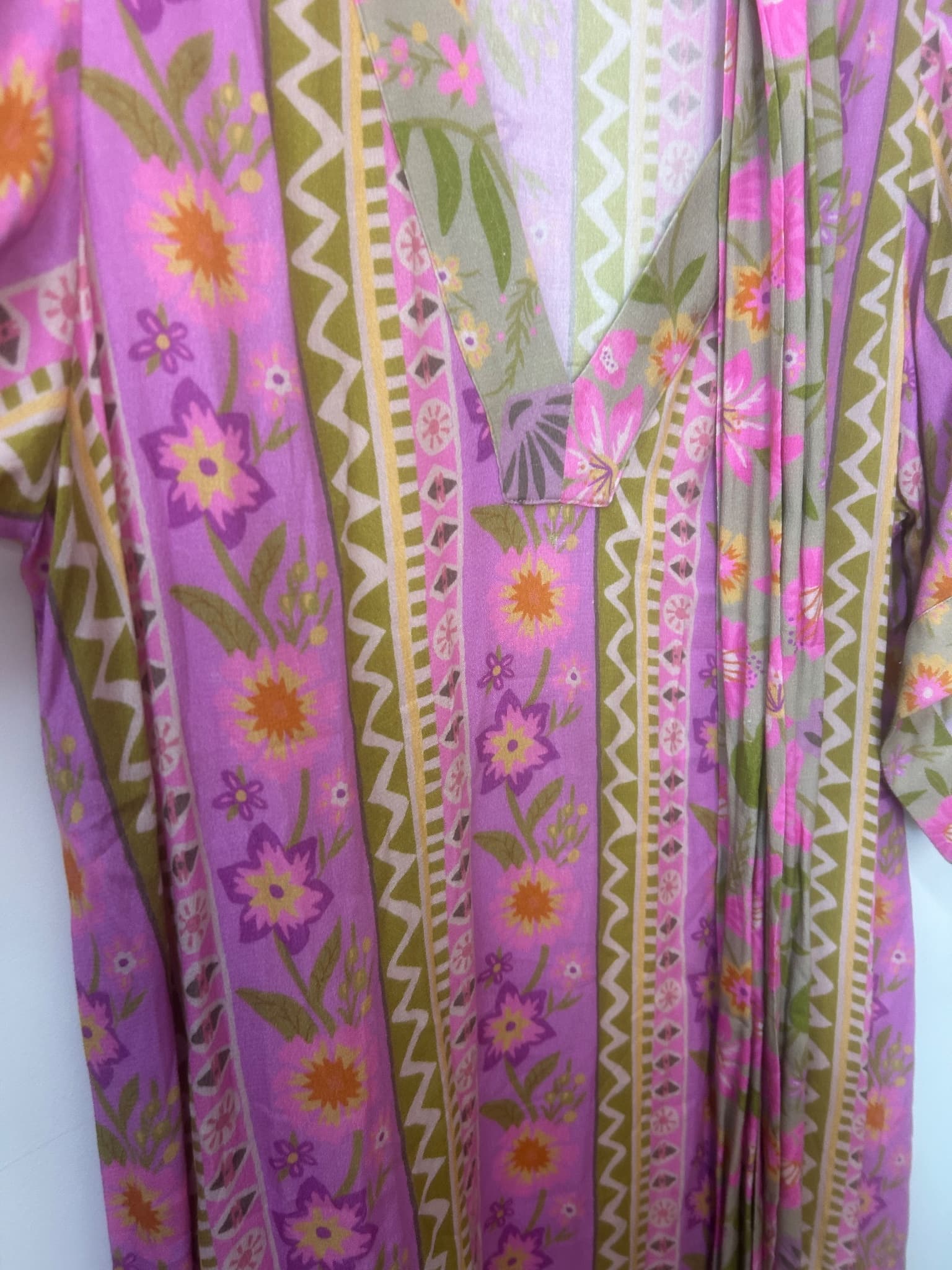 SPELL Goldie Gown Desert Rose Floral Maxi Dress XXS — photo 4 of 5