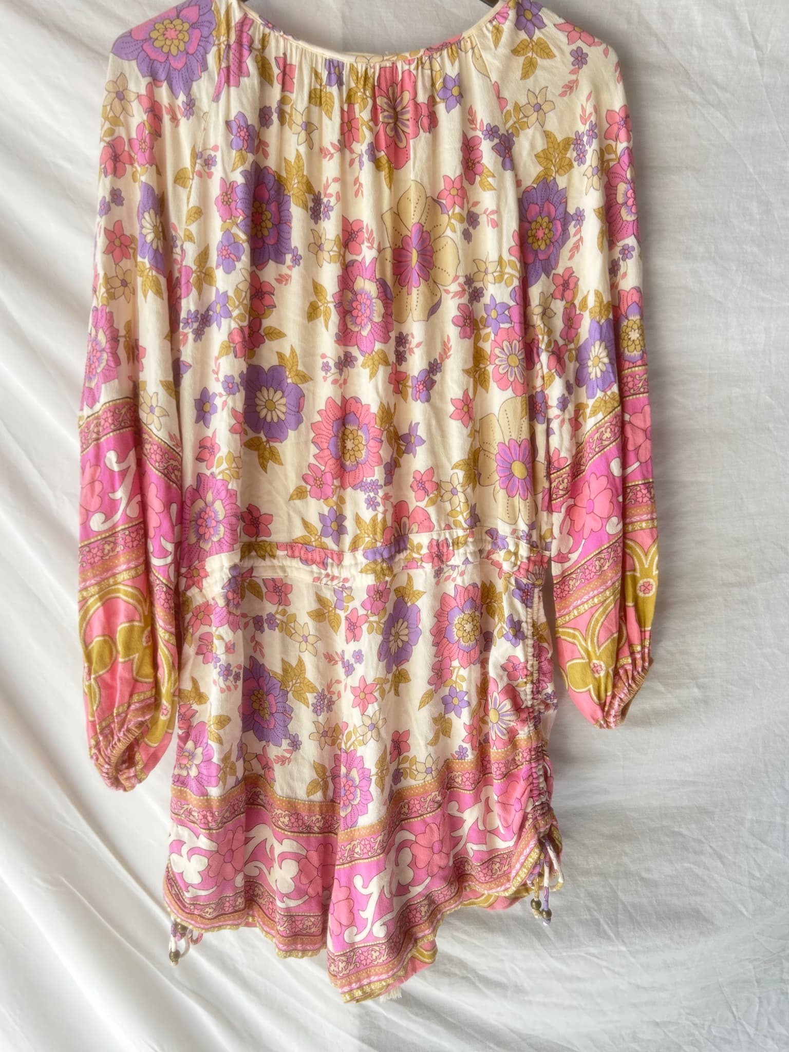 Spell & The Gypsy Floral Playdress Pink Purple Size S — photo 6 of 6