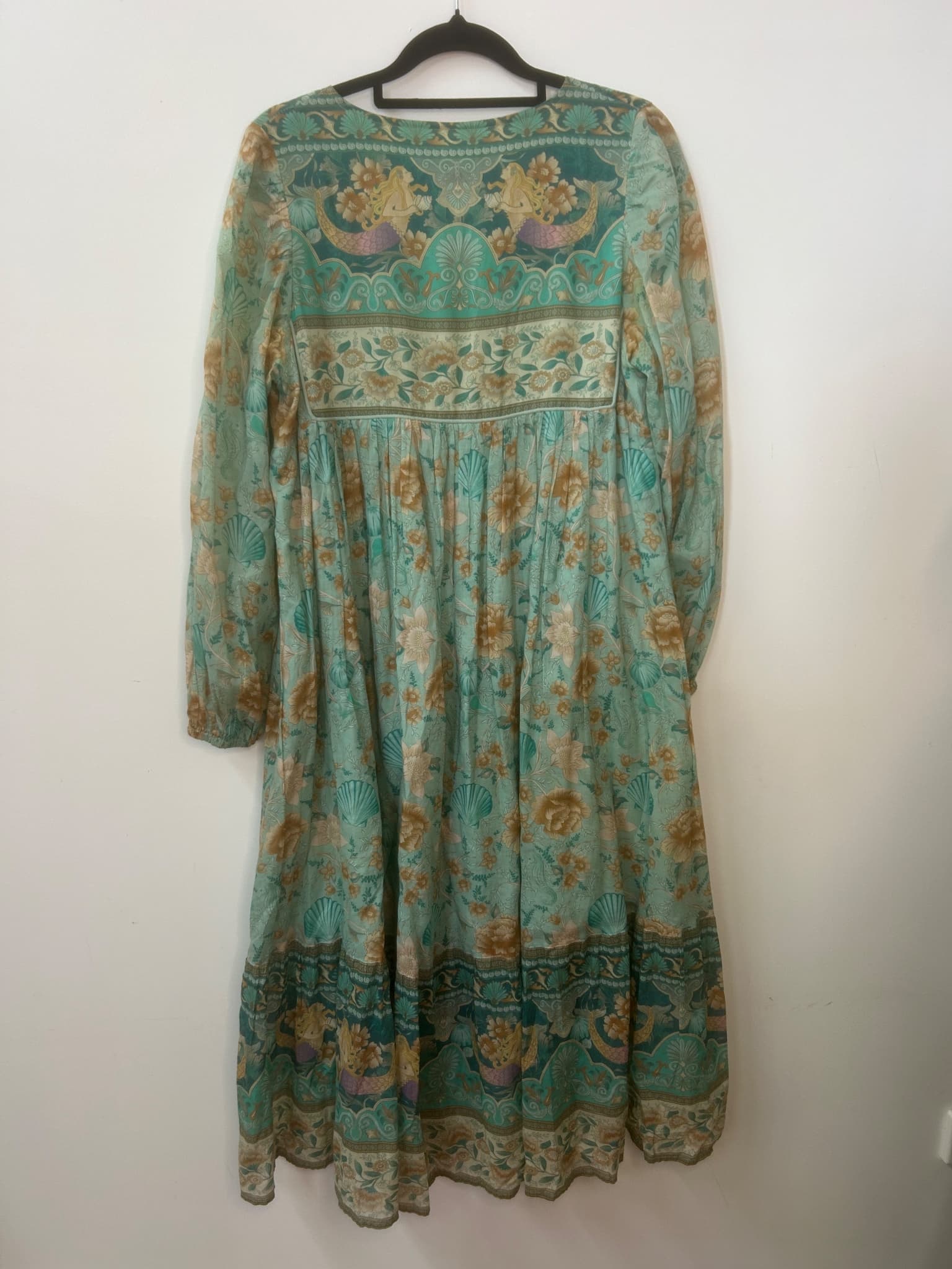 SPELL & THE GYPSY Seashell Boho Dress in Seafoam — photo 4 of 4