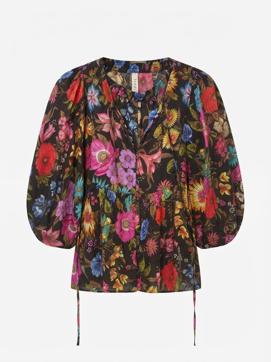 Spell Valley Of The Dolls Floral Blouse & Shorts Set Size XS — photo 3 of 5